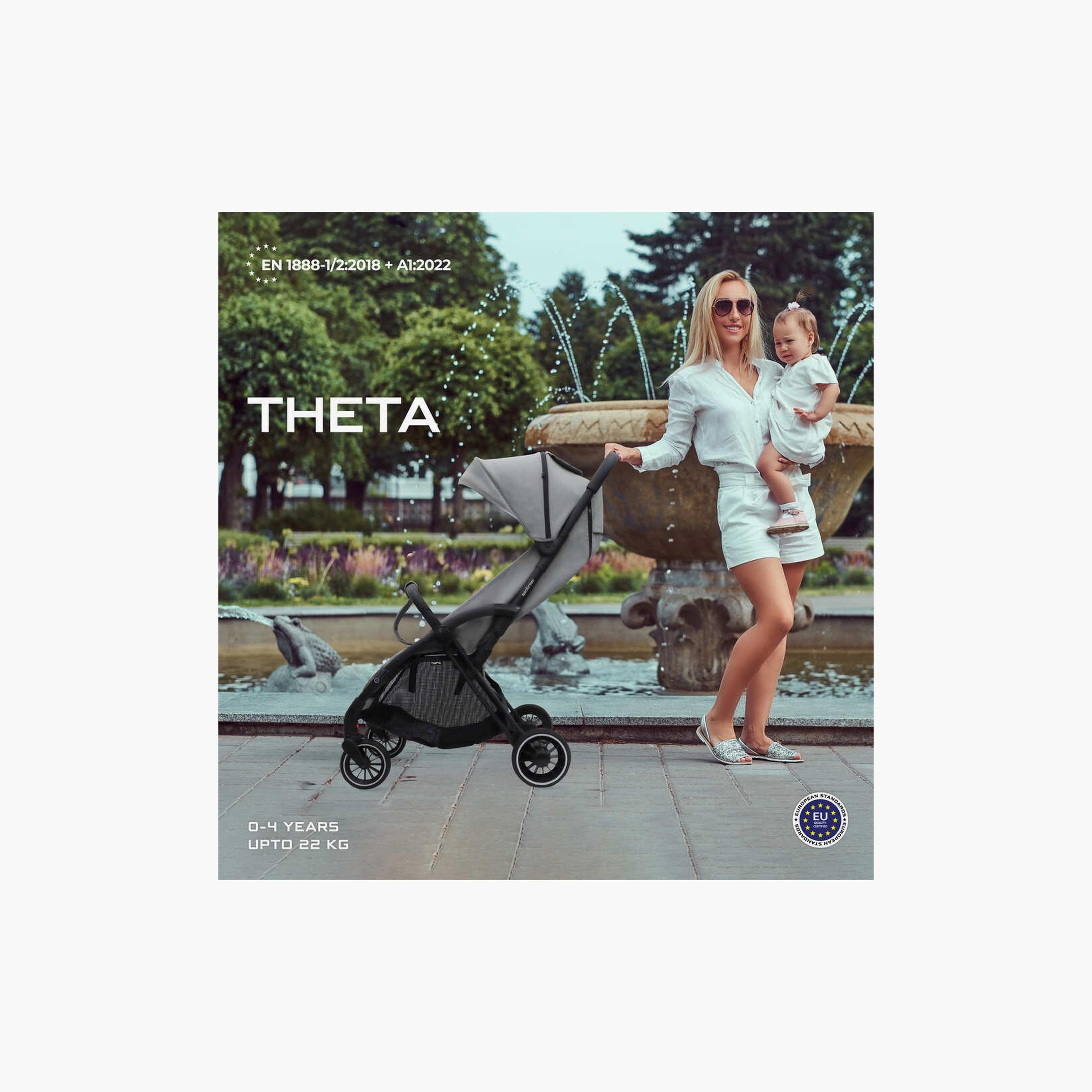 Neobreez Theta Auto Fold Compact Travel Stroller With Canopy, Up To 22Kg-baby-gear-strollersandprams-strollers-image-15