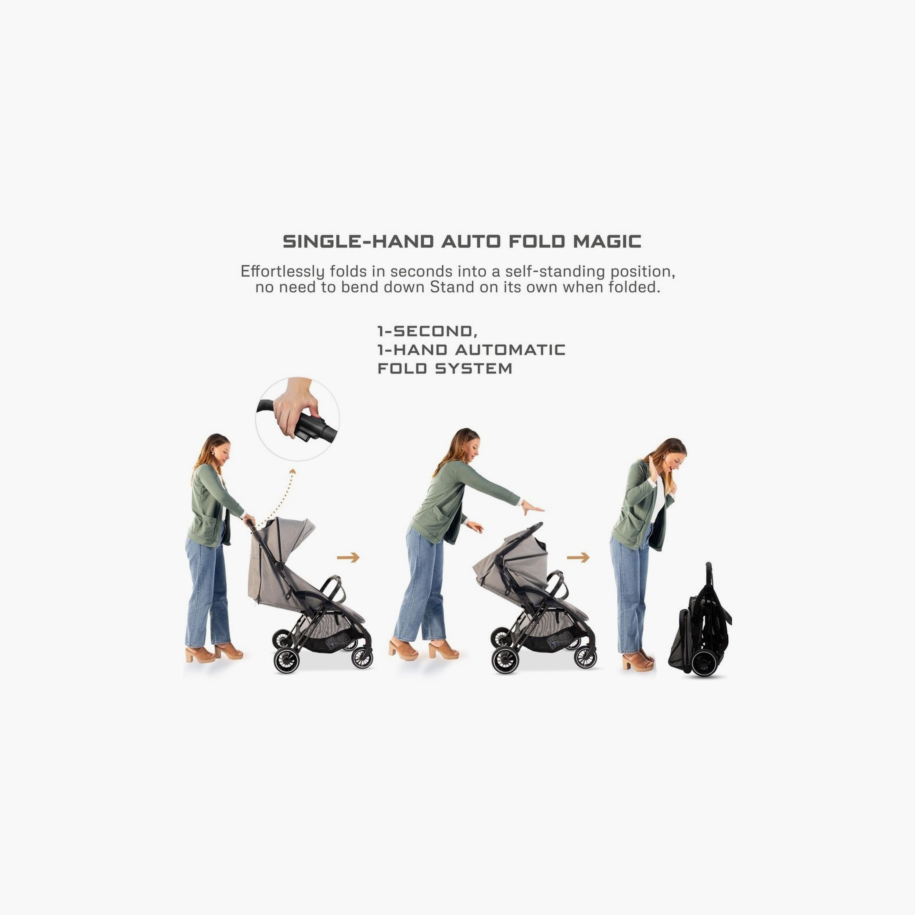 Neobreez Theta Auto Fold Compact Travel Stroller With Canopy, Up To 22Kg-baby-gear-strollersandprams-strollers-image-16