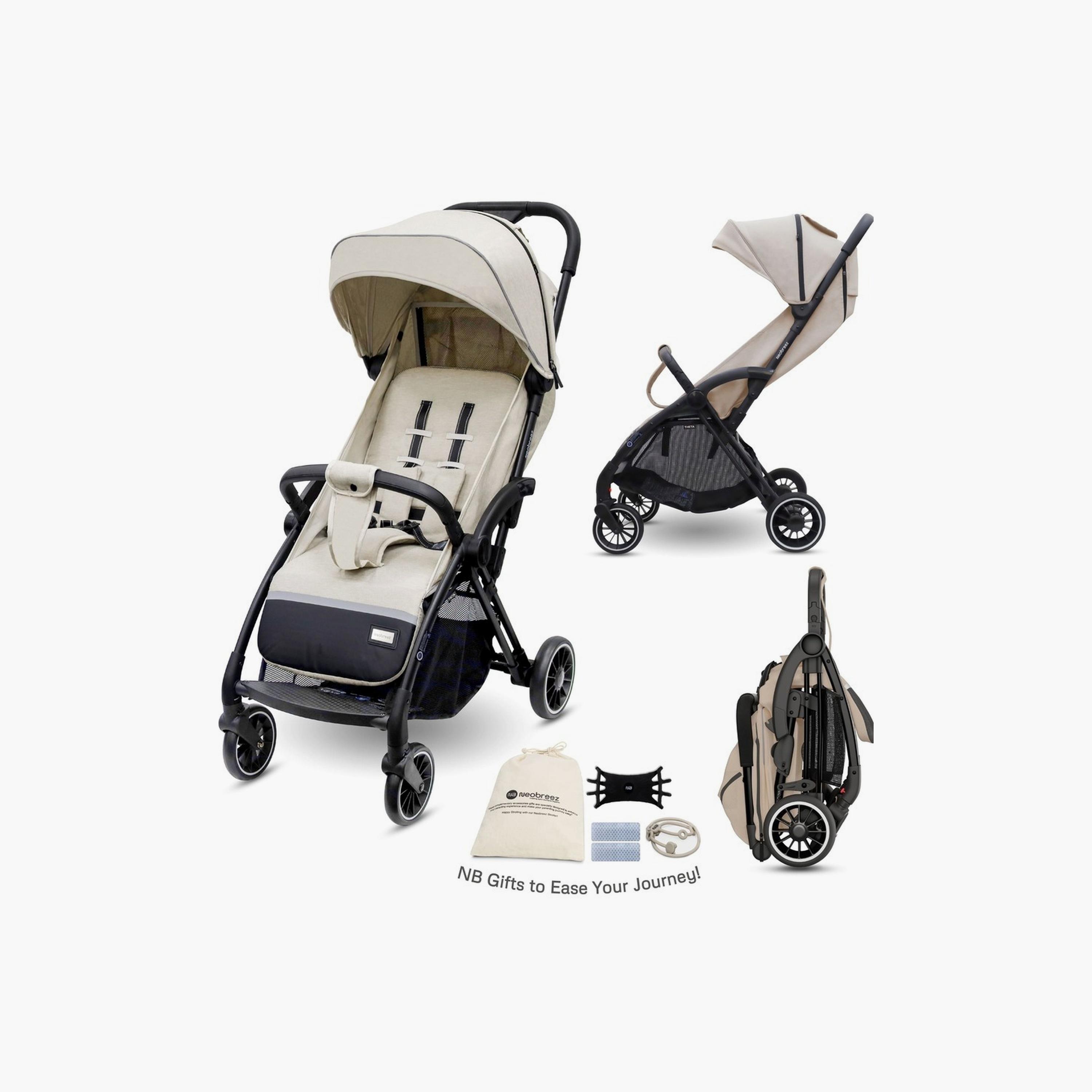 Neobreez Theta Auto Fold Compact Travel Stroller With Canopy, Up To 22Kg-baby-gear-strollersandprams-strollers-image-10