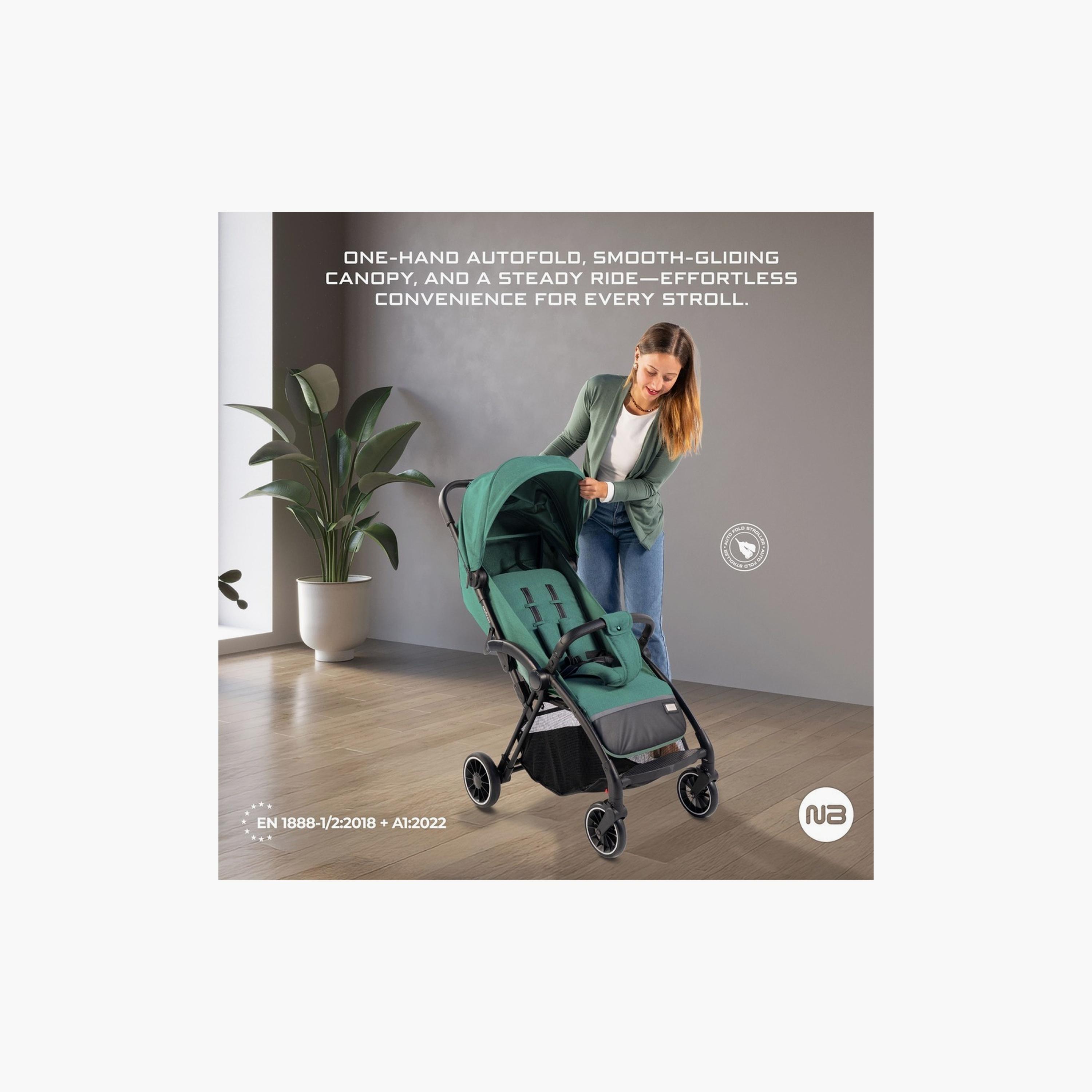 Neobreez Theta Auto Fold Compact Travel Stroller With Canopy, Up To 22Kg-baby-gear-strollersandprams-strollers-image-4