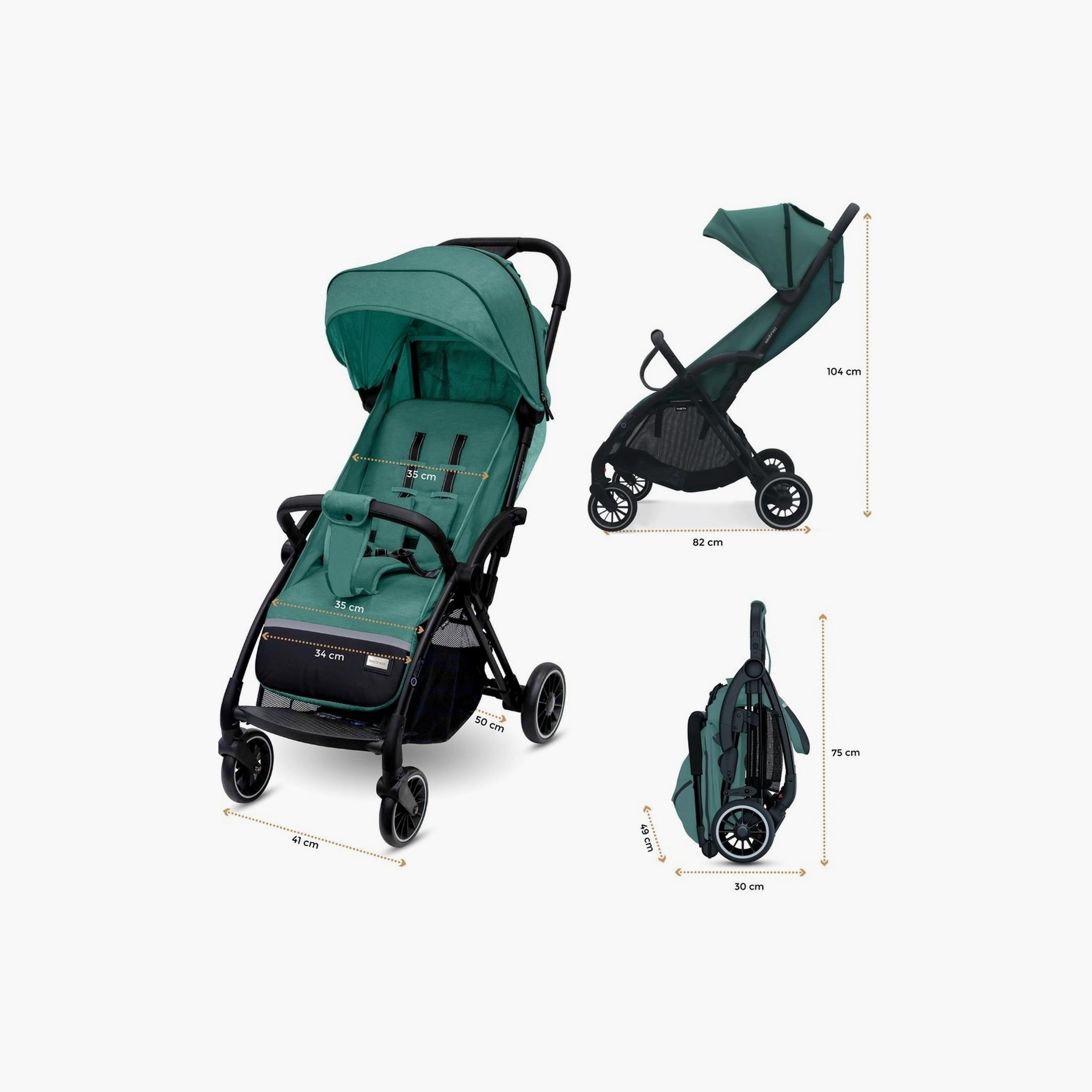Neobreez Theta Auto Fold Compact Travel Stroller With Canopy, Up To 22Kg-baby-gear-strollersandprams-strollers-image-8
