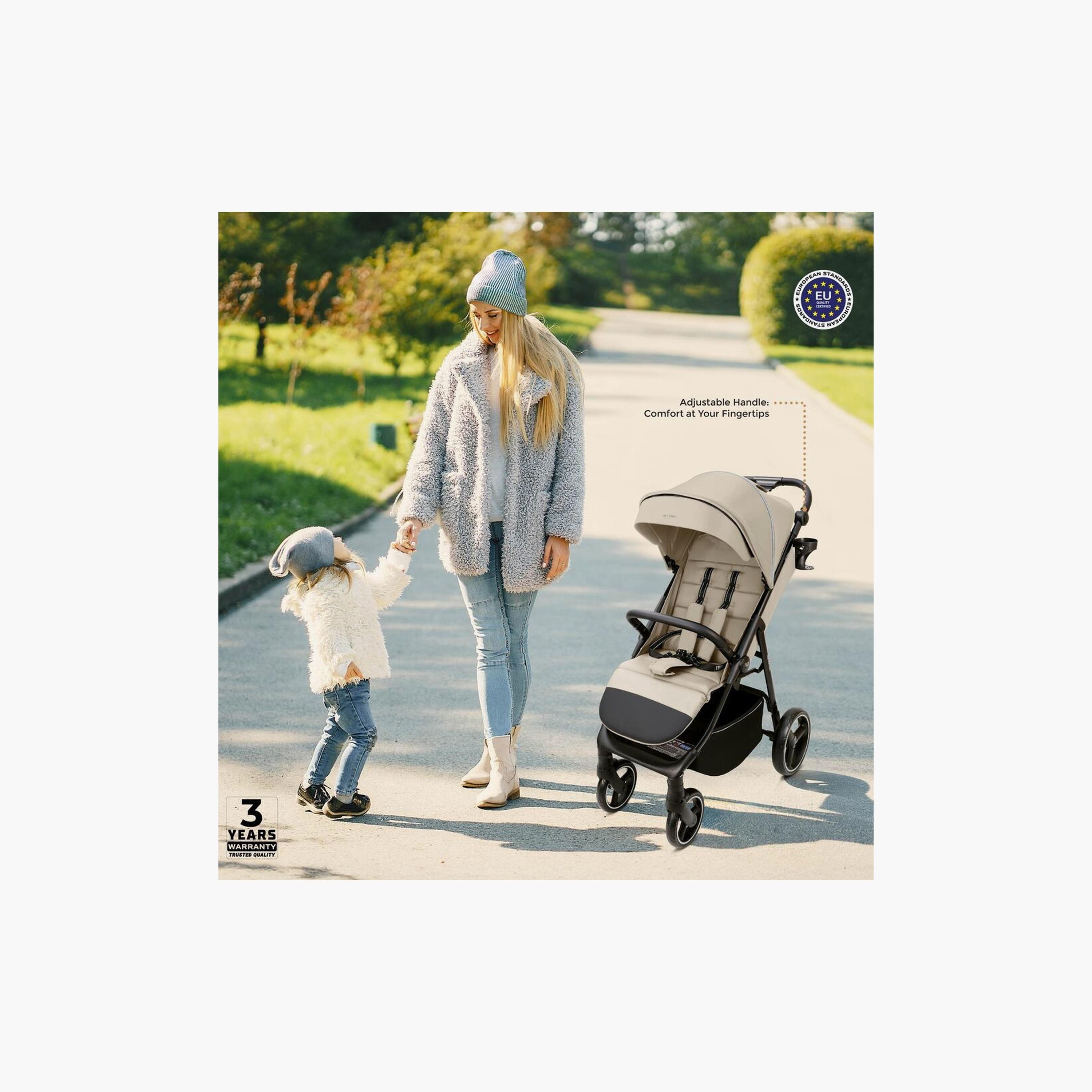 Neobreez Tetra Ultra-Compact Travel Stroller With Cup Holder And Canopy, Up To 22Kg-baby-gear-strollersandprams-strollers-image-16