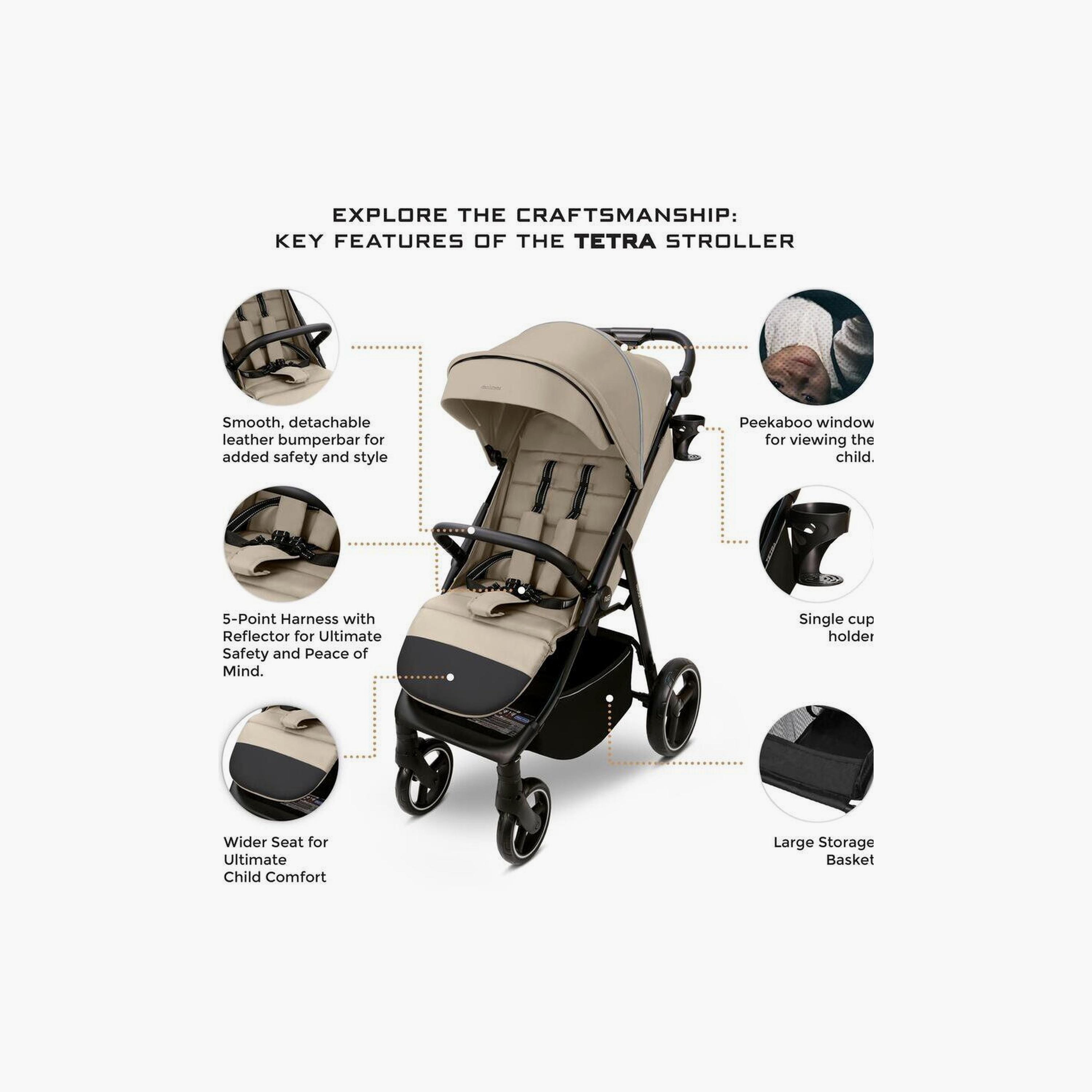 Neobreez Tetra Ultra-Compact Travel Stroller With Cup Holder And Canopy, Up To 22Kg-baby-gear-strollersandprams-strollers-image-17