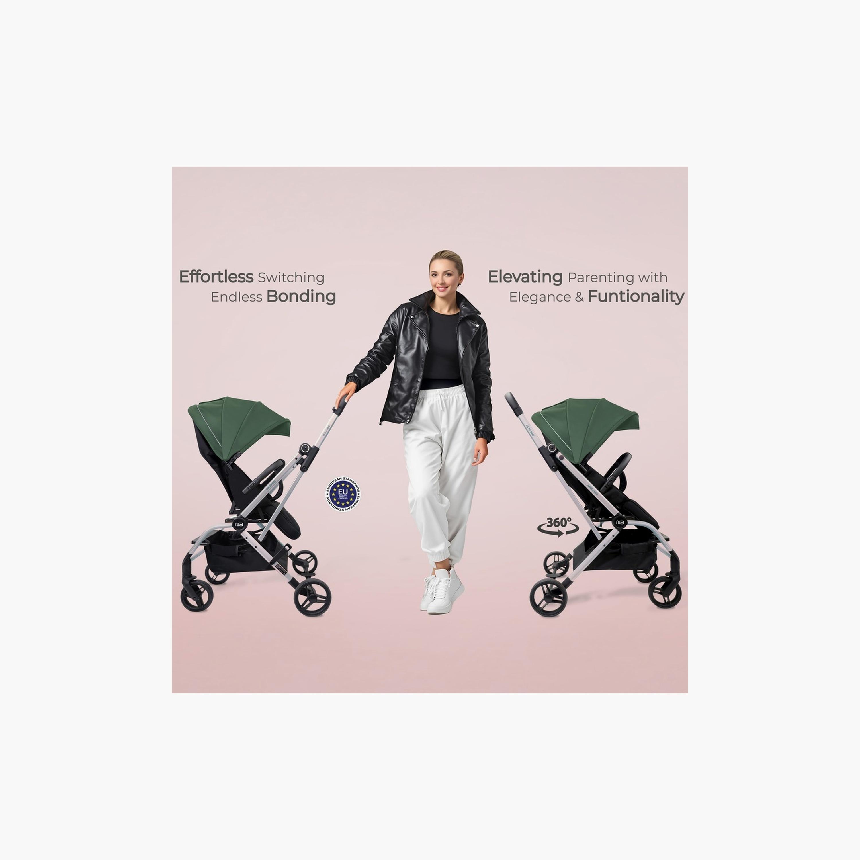 Neobreez Octa 360° Lightweight Travel Stroller With Reversible Handle, Up To 22Kg-baby-gear-strollersandprams-strollers-image-12