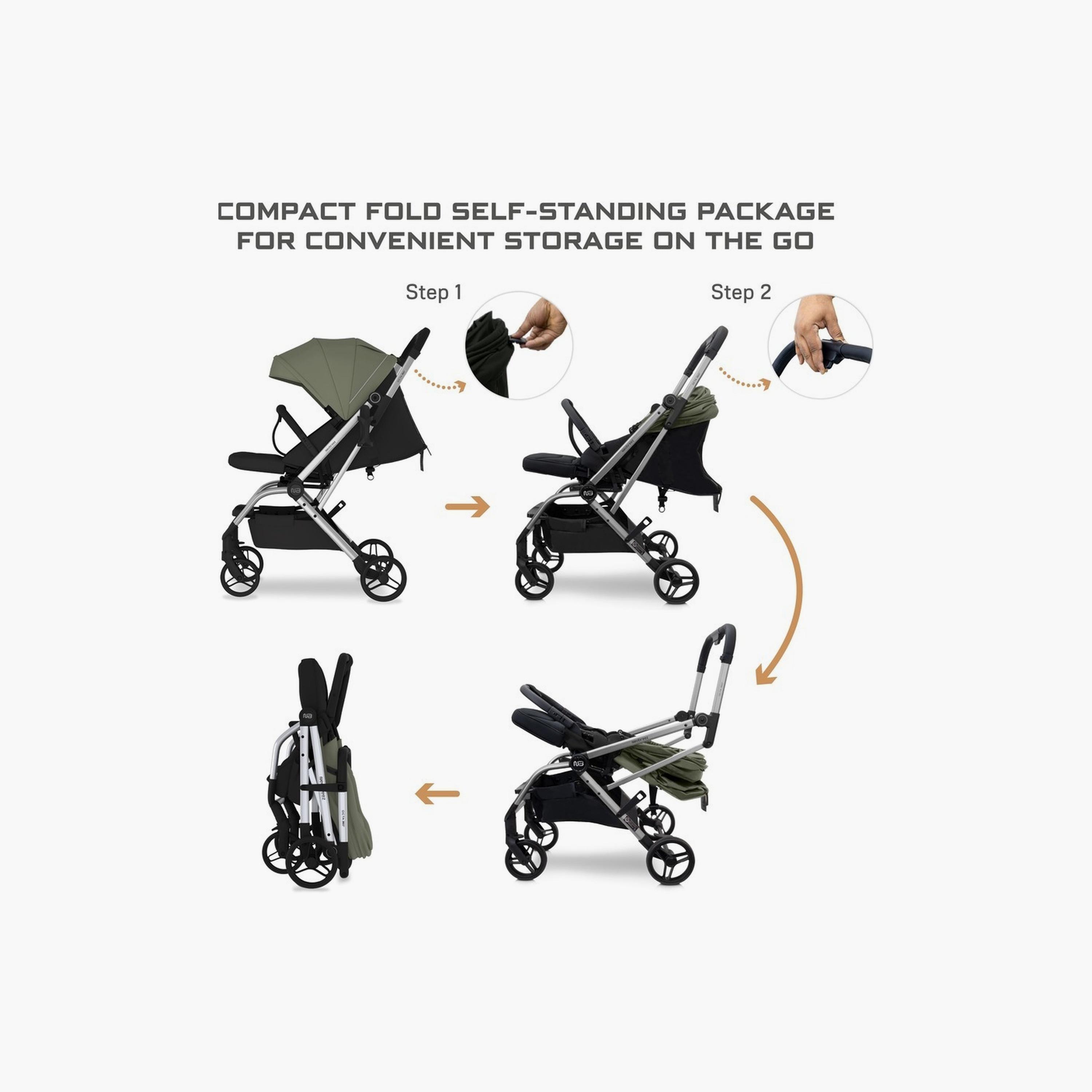 Neobreez Octa 360° Lightweight Travel Stroller With Reversible Handle, Up To 22Kg-baby-gear-strollersandprams-strollers-image-15