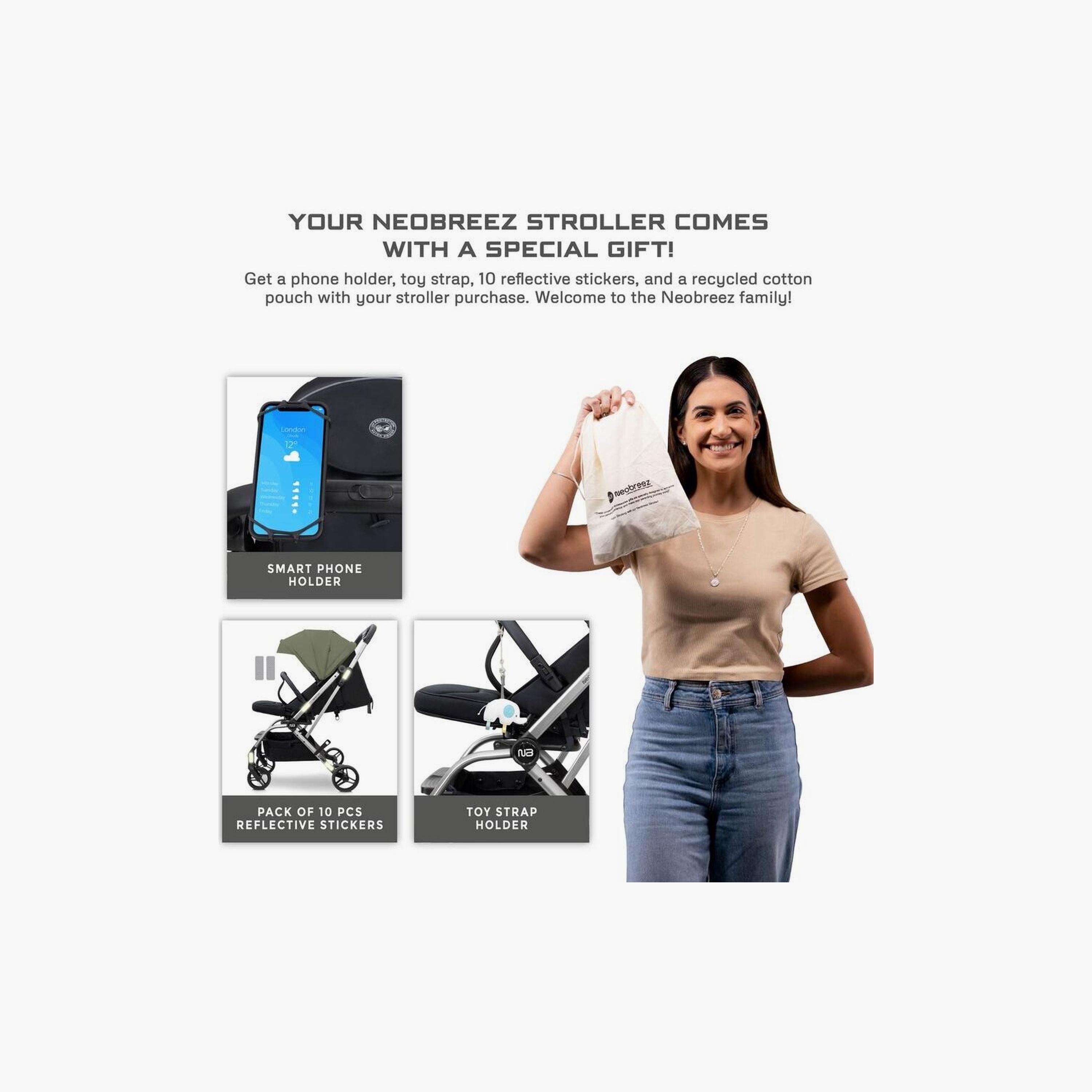 Neobreez Octa 360° Lightweight Travel Stroller With Reversible Handle, Up To 22Kg-baby-gear-strollersandprams-strollers-image-8