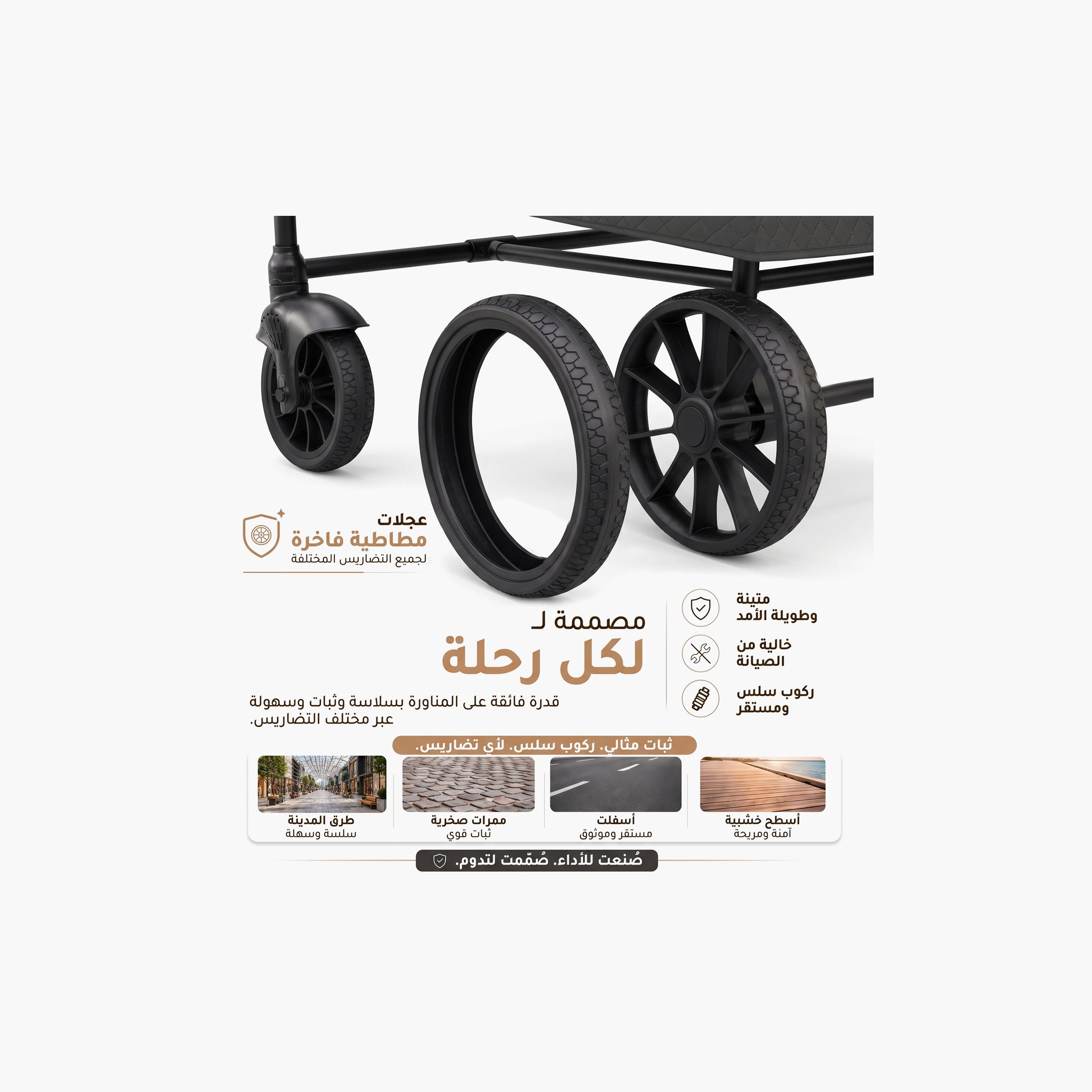 Neobreez Advi Wagon Cargo Push & Pull Foldable Double Stroller, Up To 44Kg-baby-gear-strollersandprams-strollers-image-18