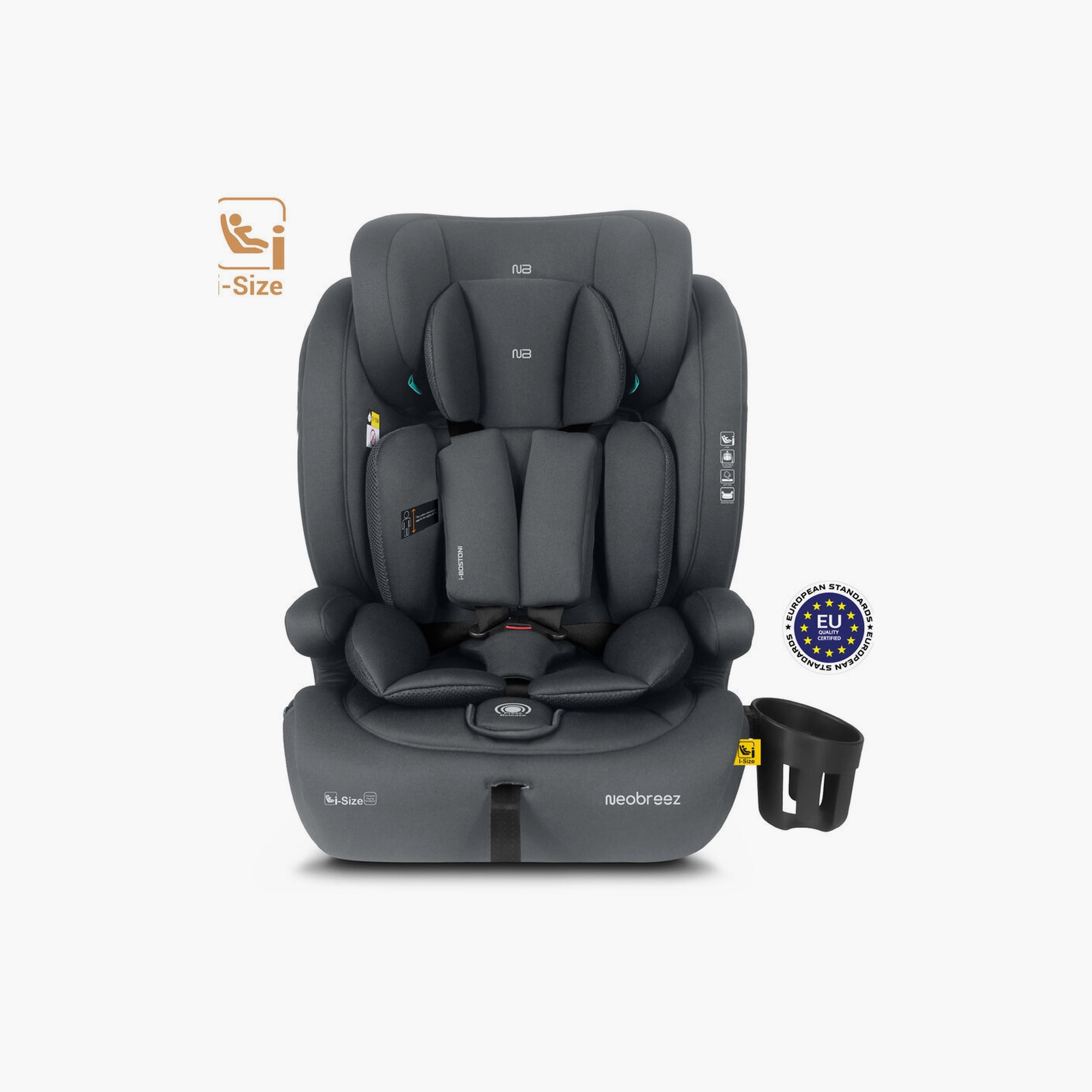 Neobreez I-Bostoni 3-In-1 Universal Car Seat With 3-Point Safety Belt, Up To 36 Kg-baby-gear-carseats-image-6