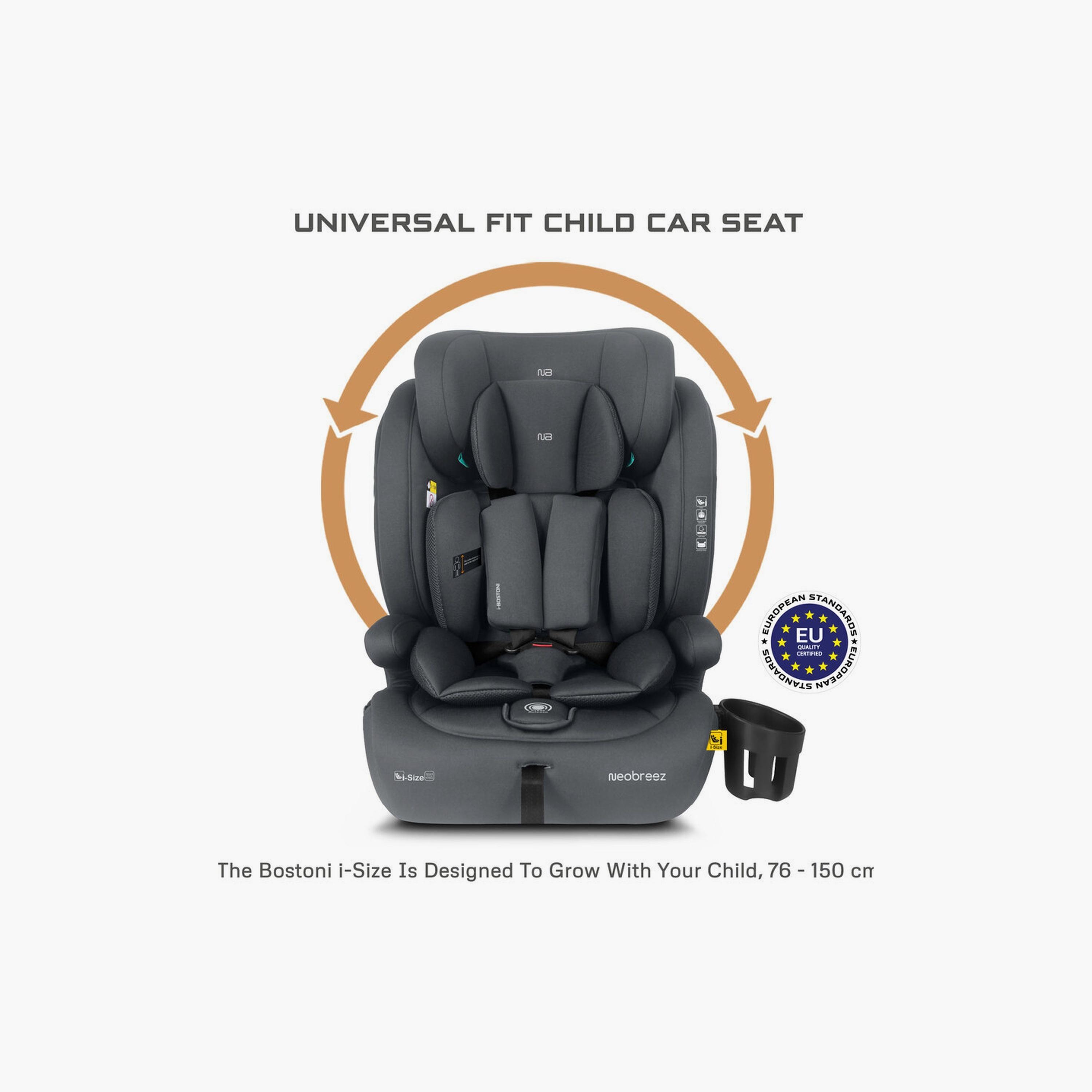 Neobreez I-Bostoni 3-In-1 Universal Car Seat With 3-Point Safety Belt, Up To 36 Kg-baby-gear-carseats-image-7