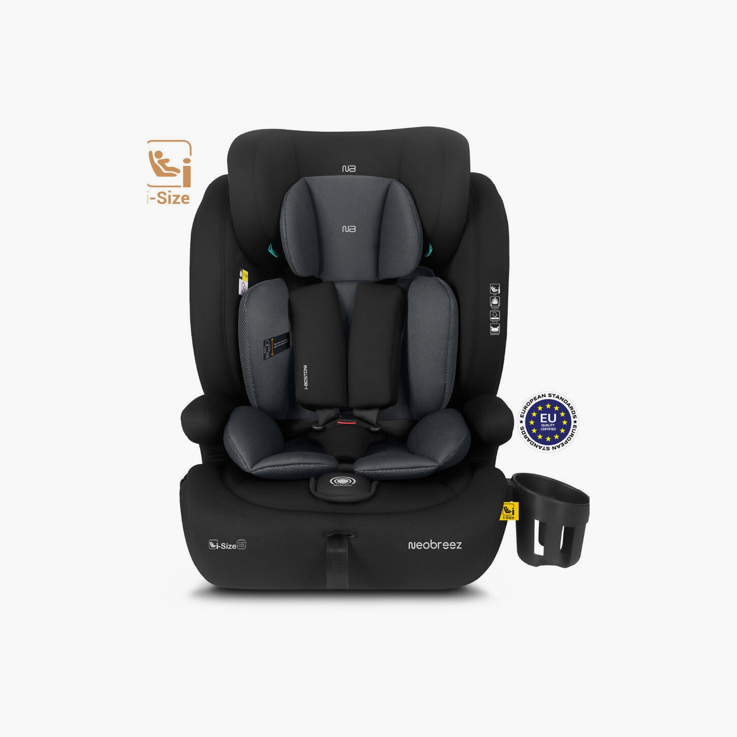 Neobreez I-Bostoni 3-In-1 Universal Car Seat With 3-Point Safety Belt, Up To 36 Kg-baby-gear-carseats-image-5