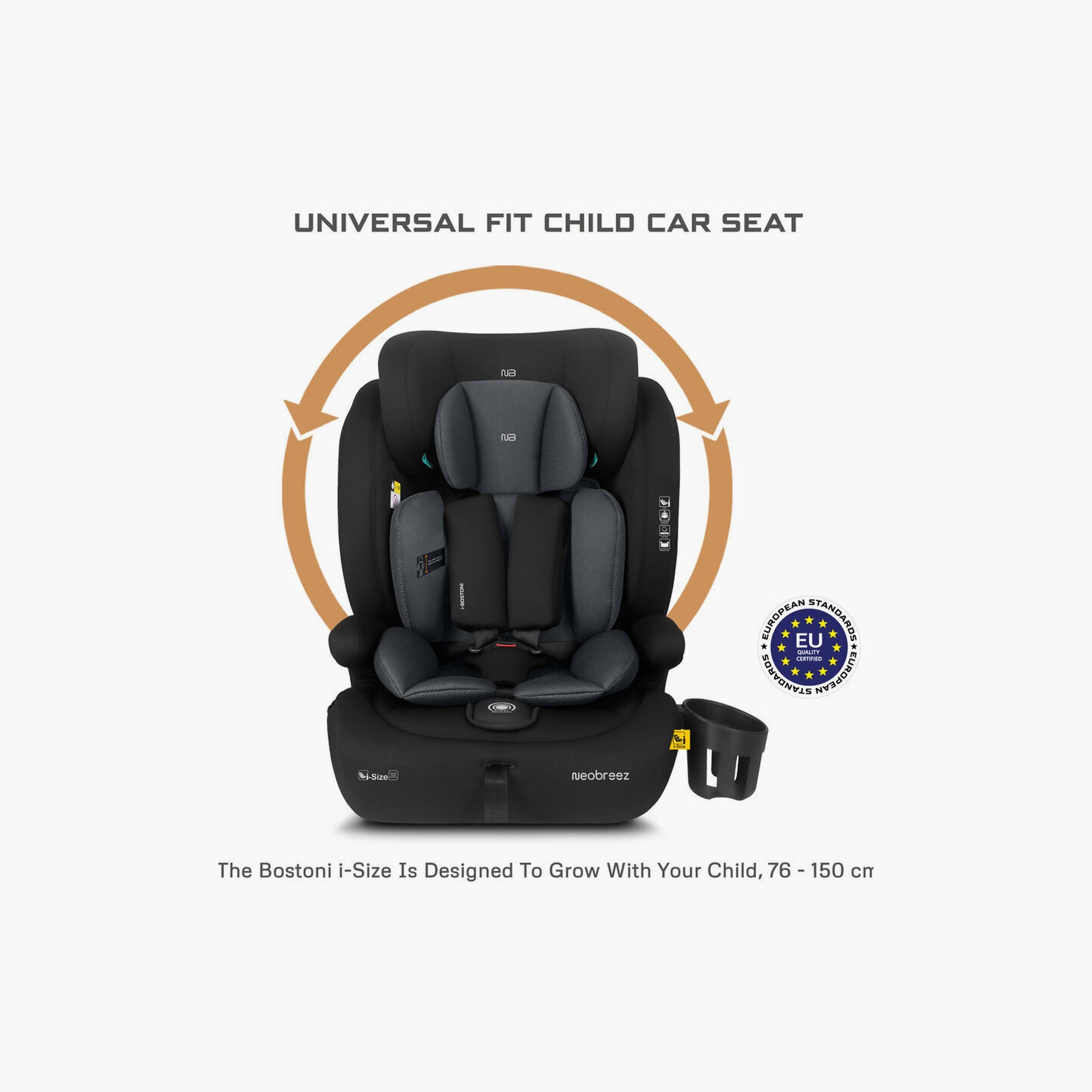 Neobreez I-Bostoni 3-In-1 Universal Car Seat With 3-Point Safety Belt, Up To 36 Kg-baby-gear-carseats-image-6