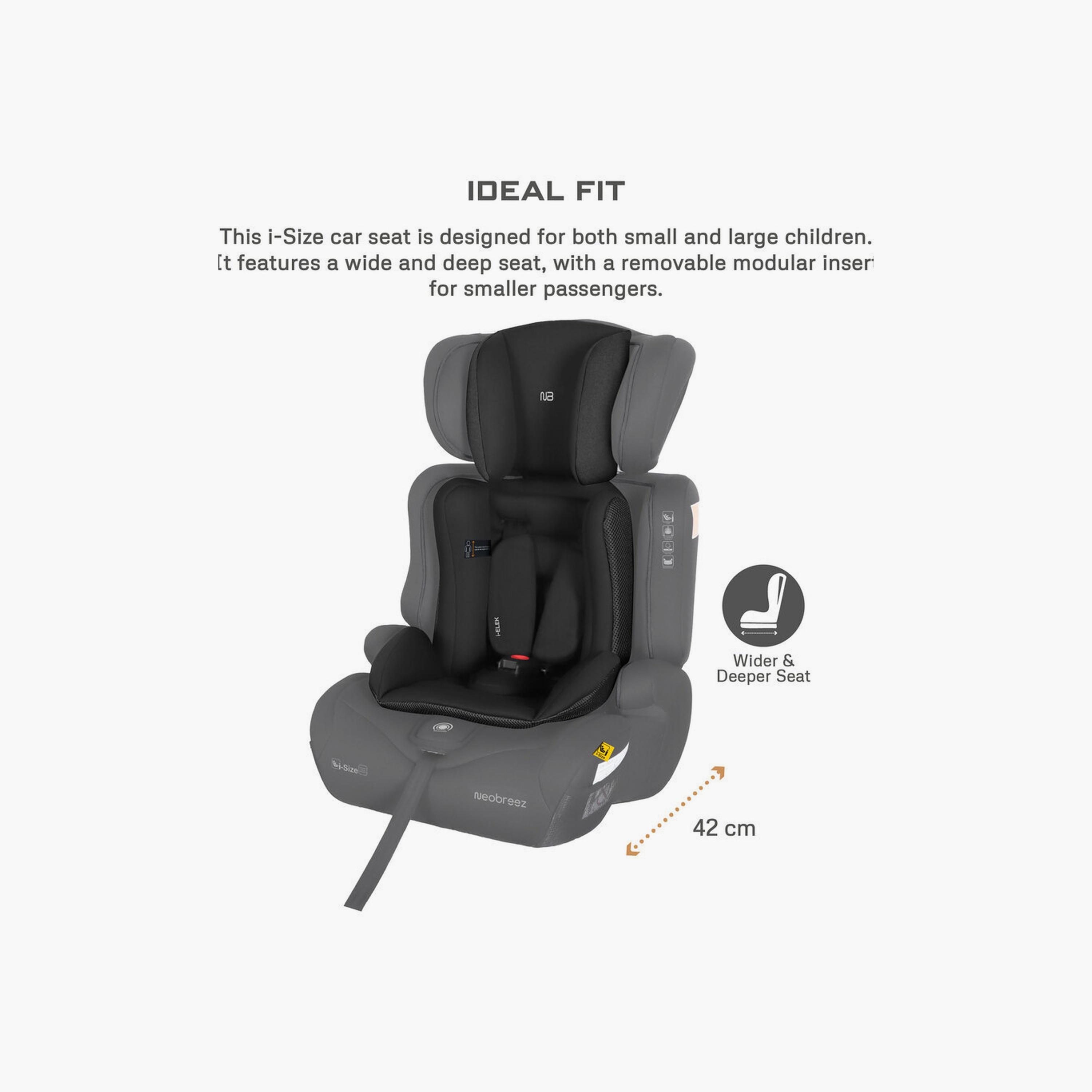 Neobreez I-Elek 3-In-1 Universal Car Seat With 3-Point Safety Belt, Up To 36Kg-baby-gear-carseats-image-9