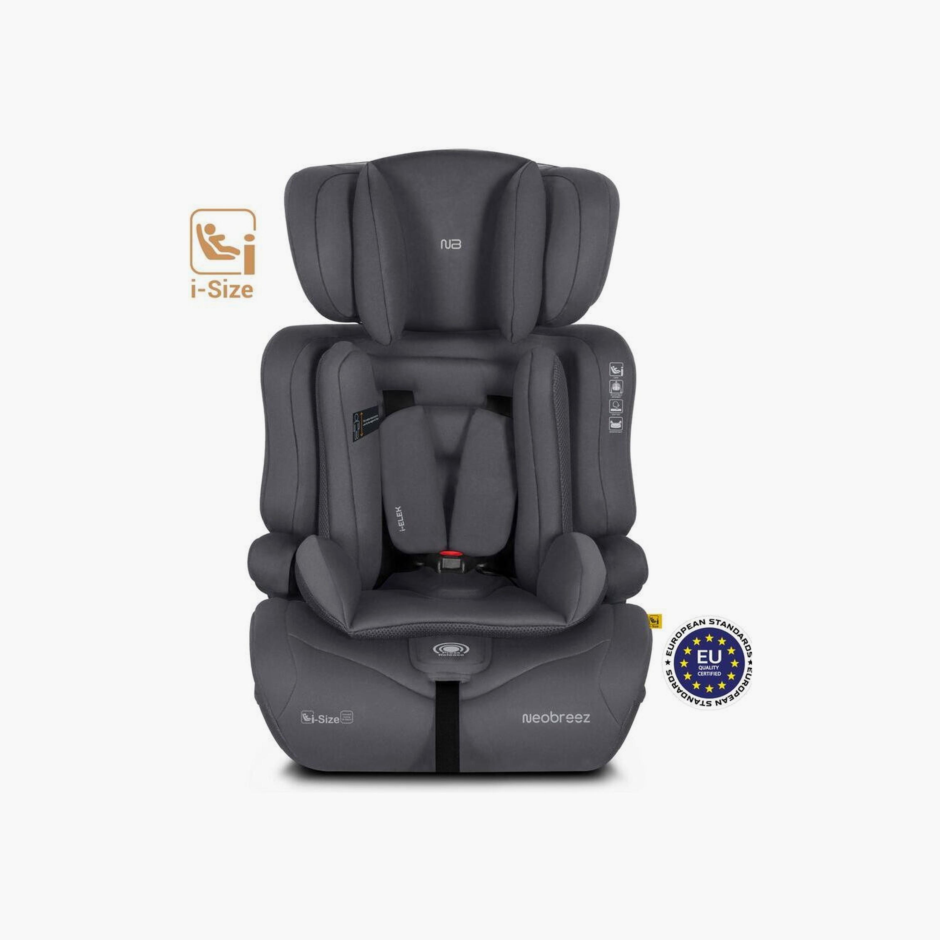 Neobreez I-Elek 3-In-1 Universal Car Seat With 3-Point Safety Belt, Up To 36Kg-baby-gear-carseats-image-5