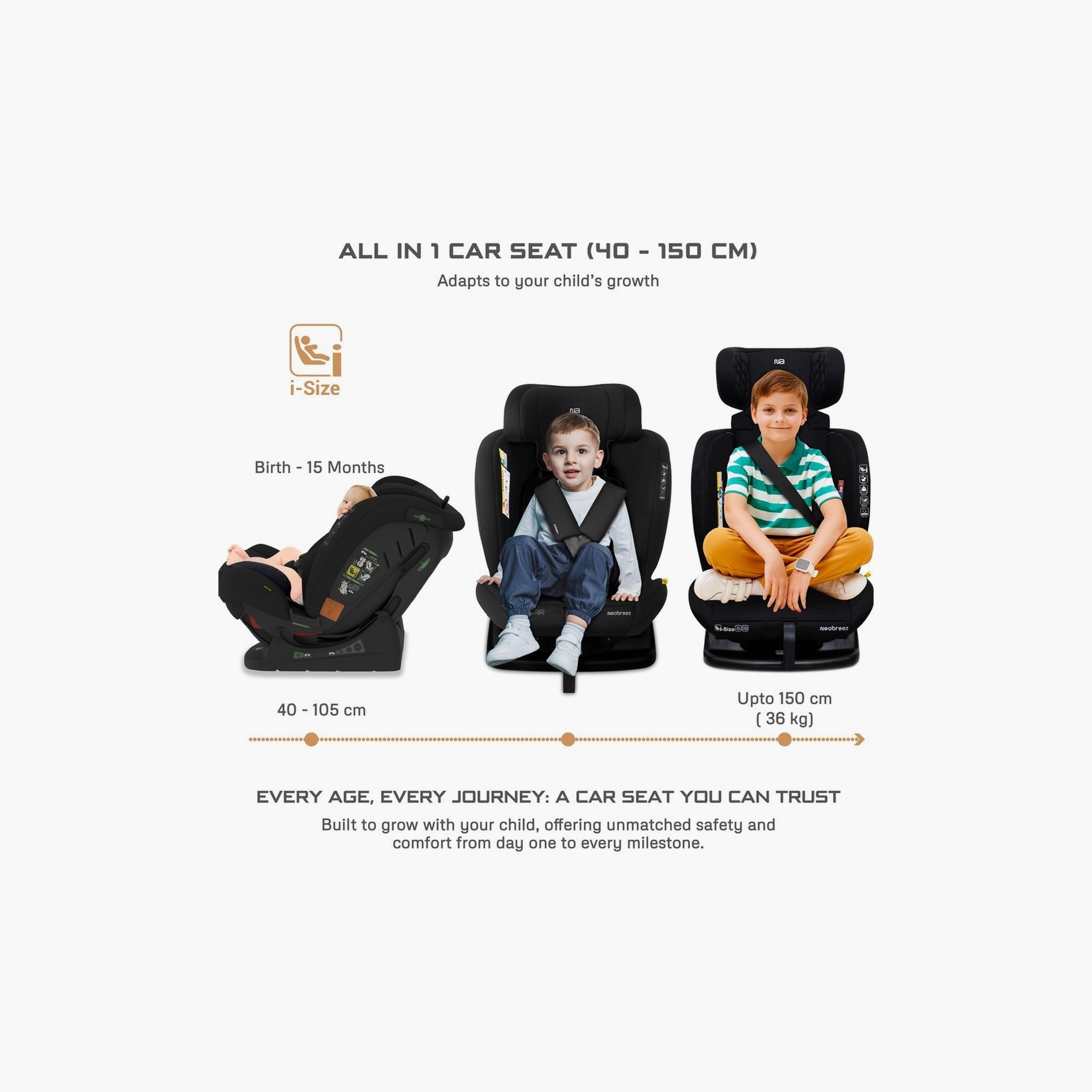 Neobreez I-Eroca All-In-One Convertible Travel Car Seat, Up To 36Kg-baby-gear-carseats-image-11