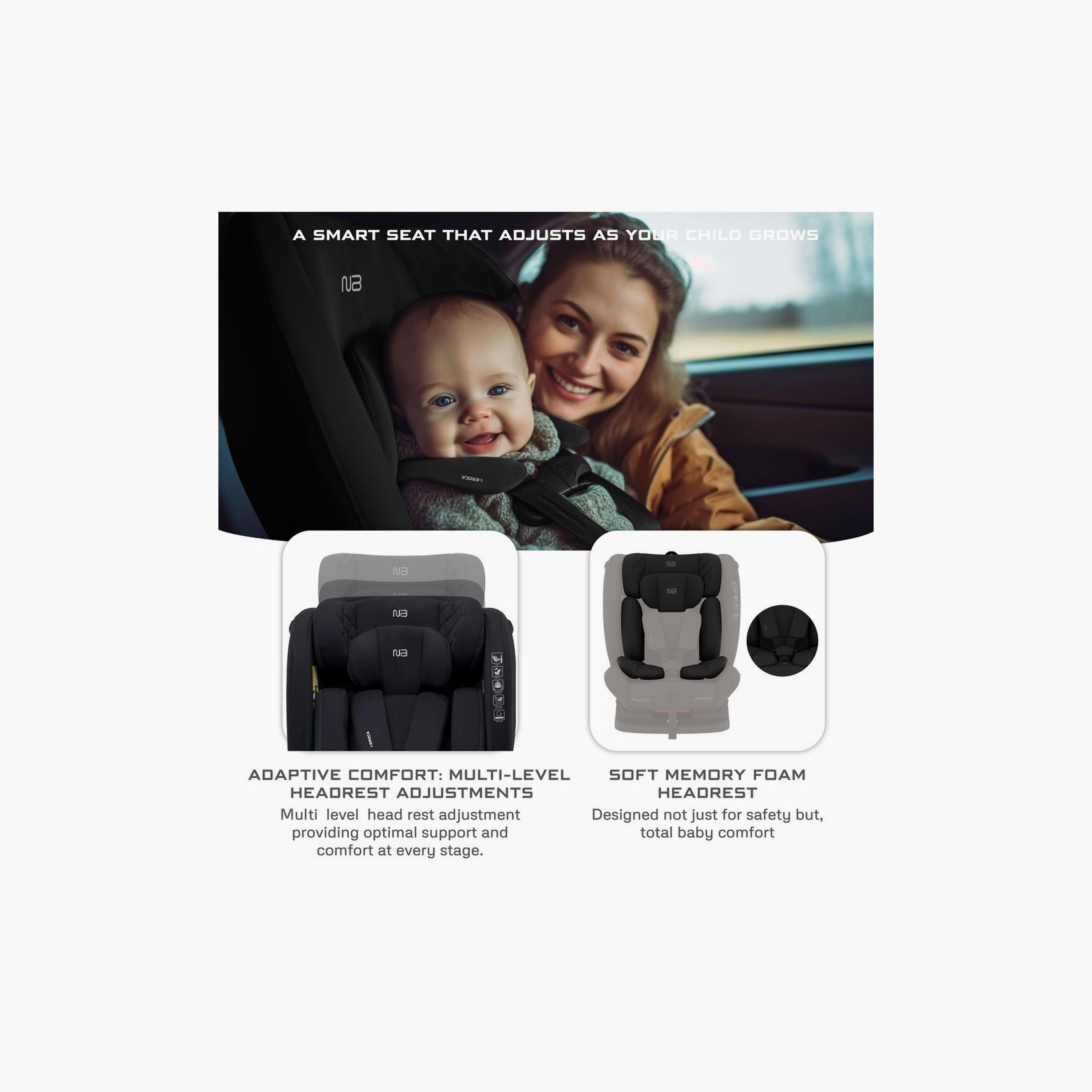 Neobreez I-Eroca All-In-One Convertible Travel Car Seat, Up To 36Kg-baby-gear-carseats-image-3