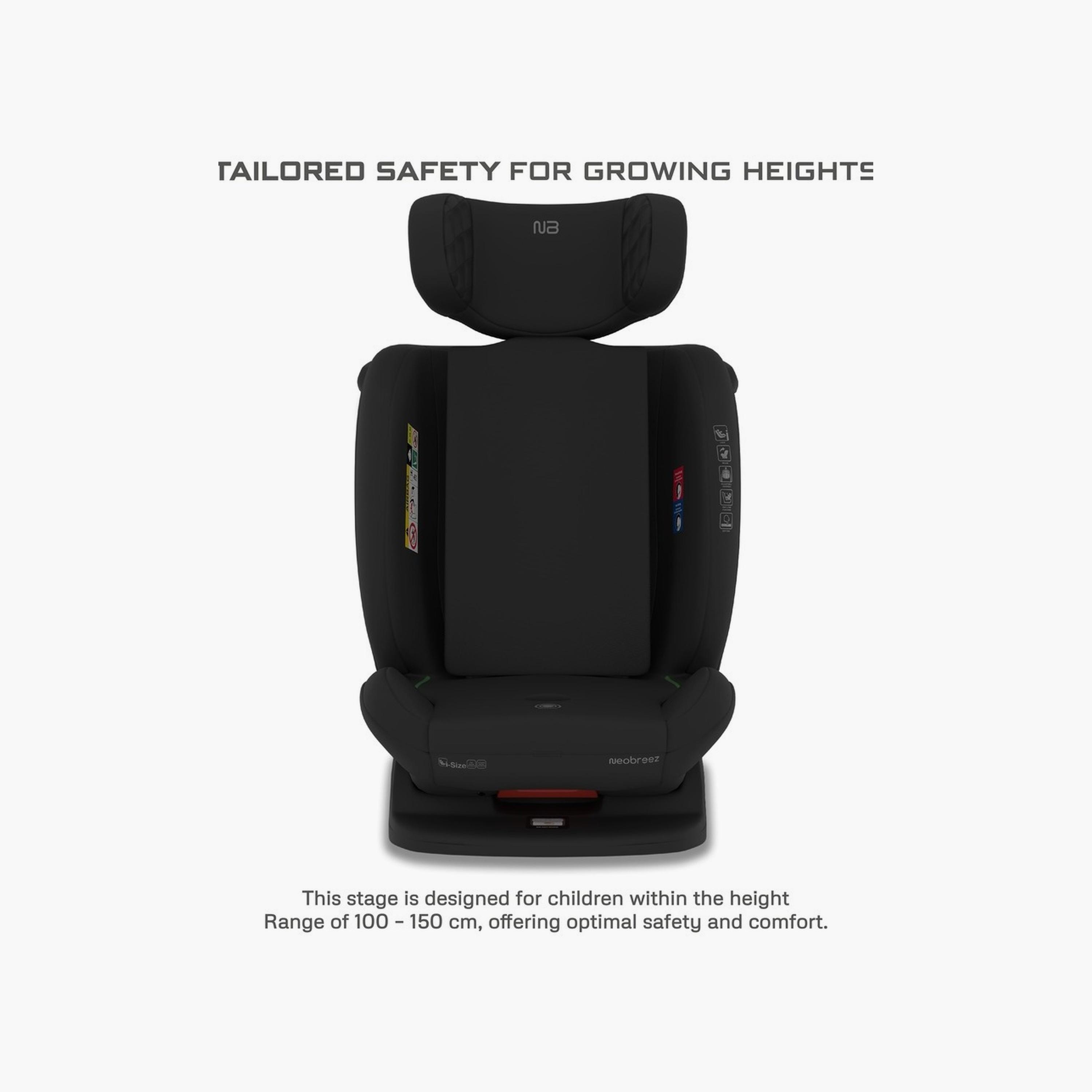 Neobreez I-Eroca All-In-One Convertible Travel Car Seat, Up To 36Kg-baby-gear-carseats-image-5