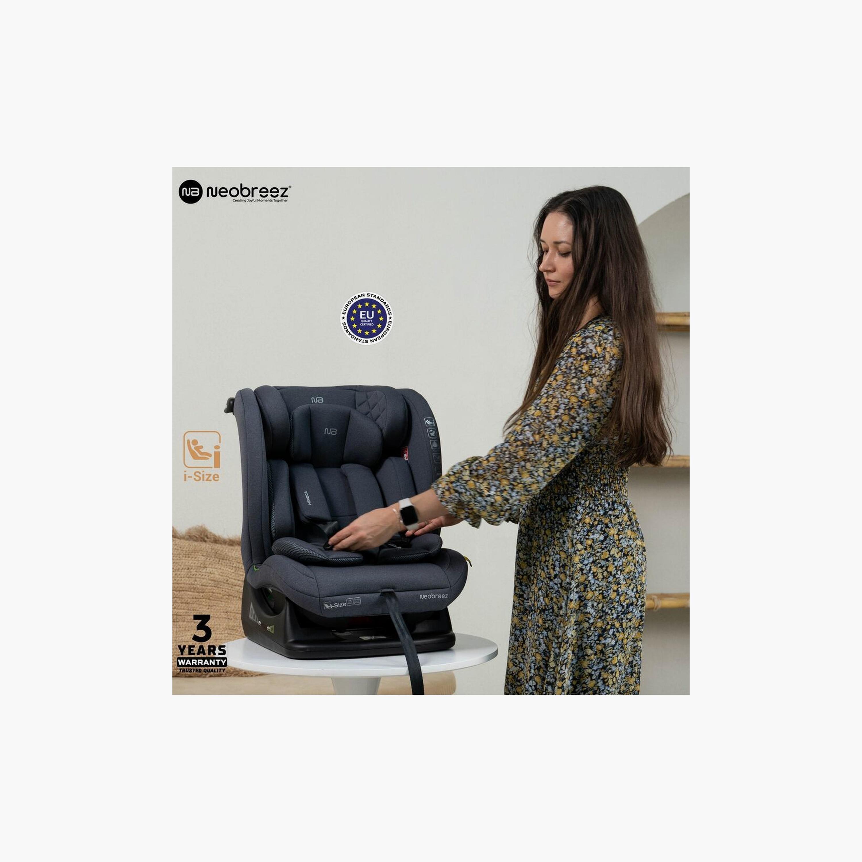 مقعد سيارة آي-إروكا متعدد الاستخدامات للسفر قابل للتحويل، حتى وزن ٣٦ كجم من نيوبريز-baby-gear-carseats-image-7