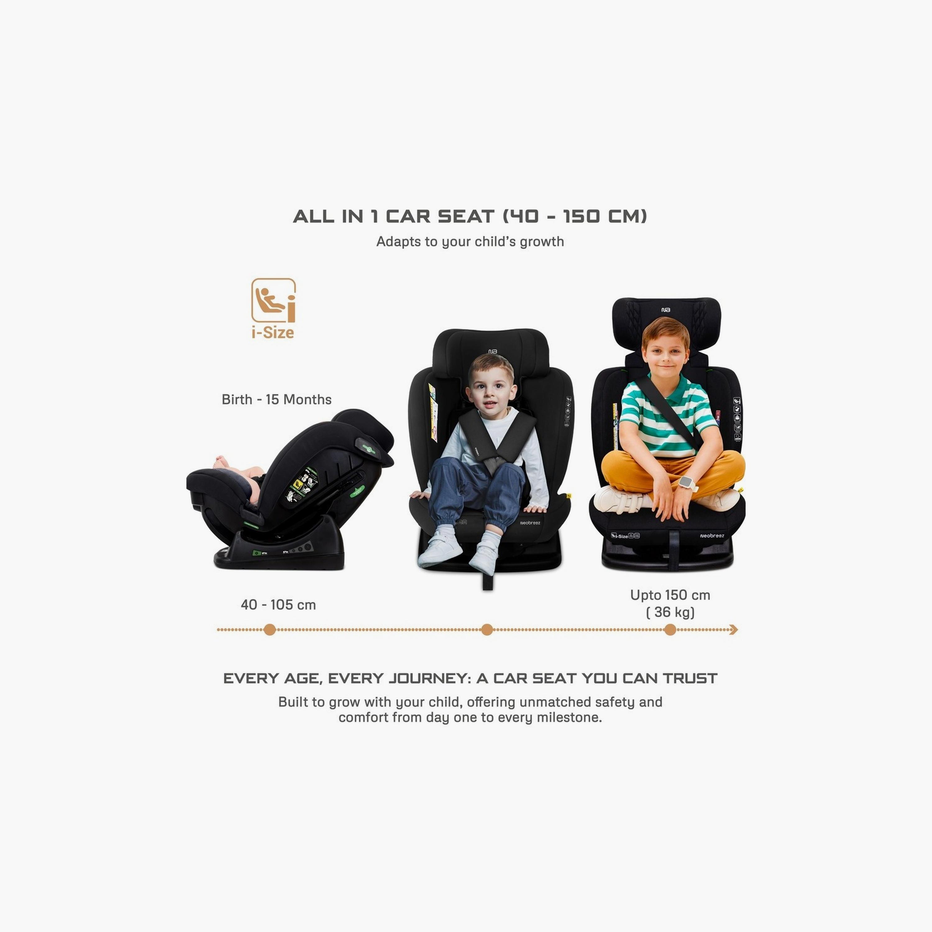 Neobreez I-Eroca All-In-One Convertible Travel Car Seat, Up To 36Kg-baby-gear-carseats-image-11