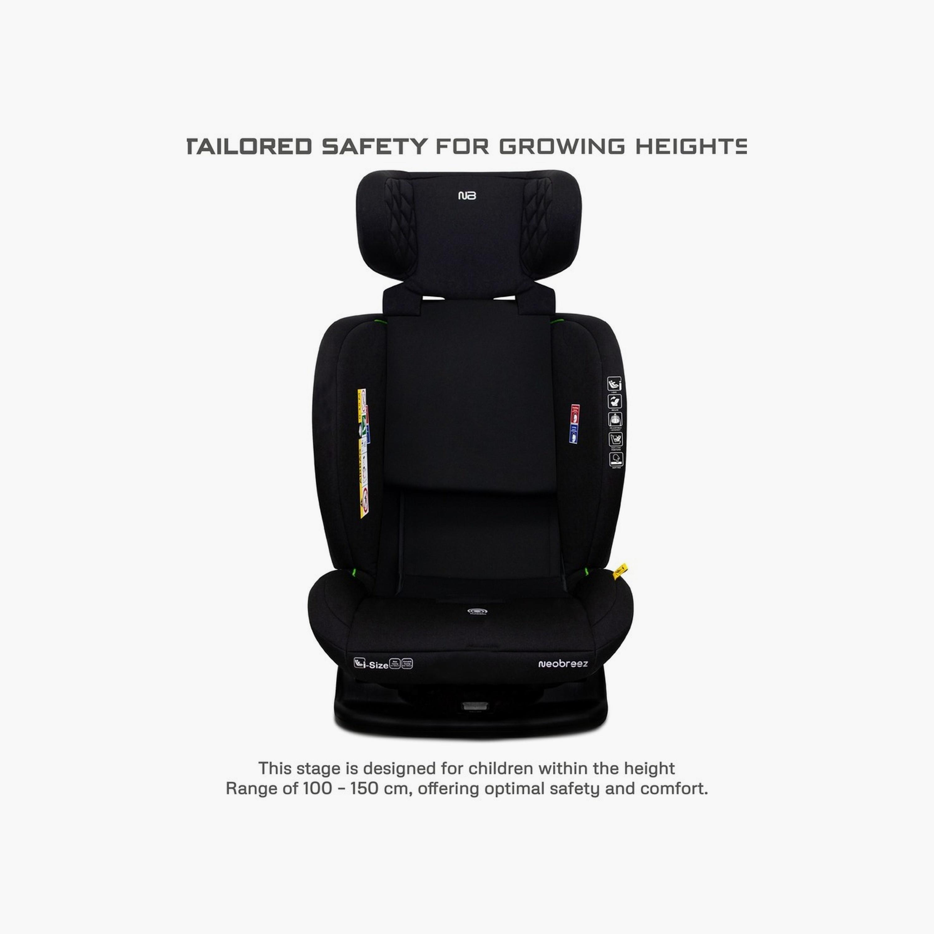 Neobreez I-Eroca All-In-One Convertible Travel Car Seat, Up To 36Kg-baby-gear-carseats-image-5