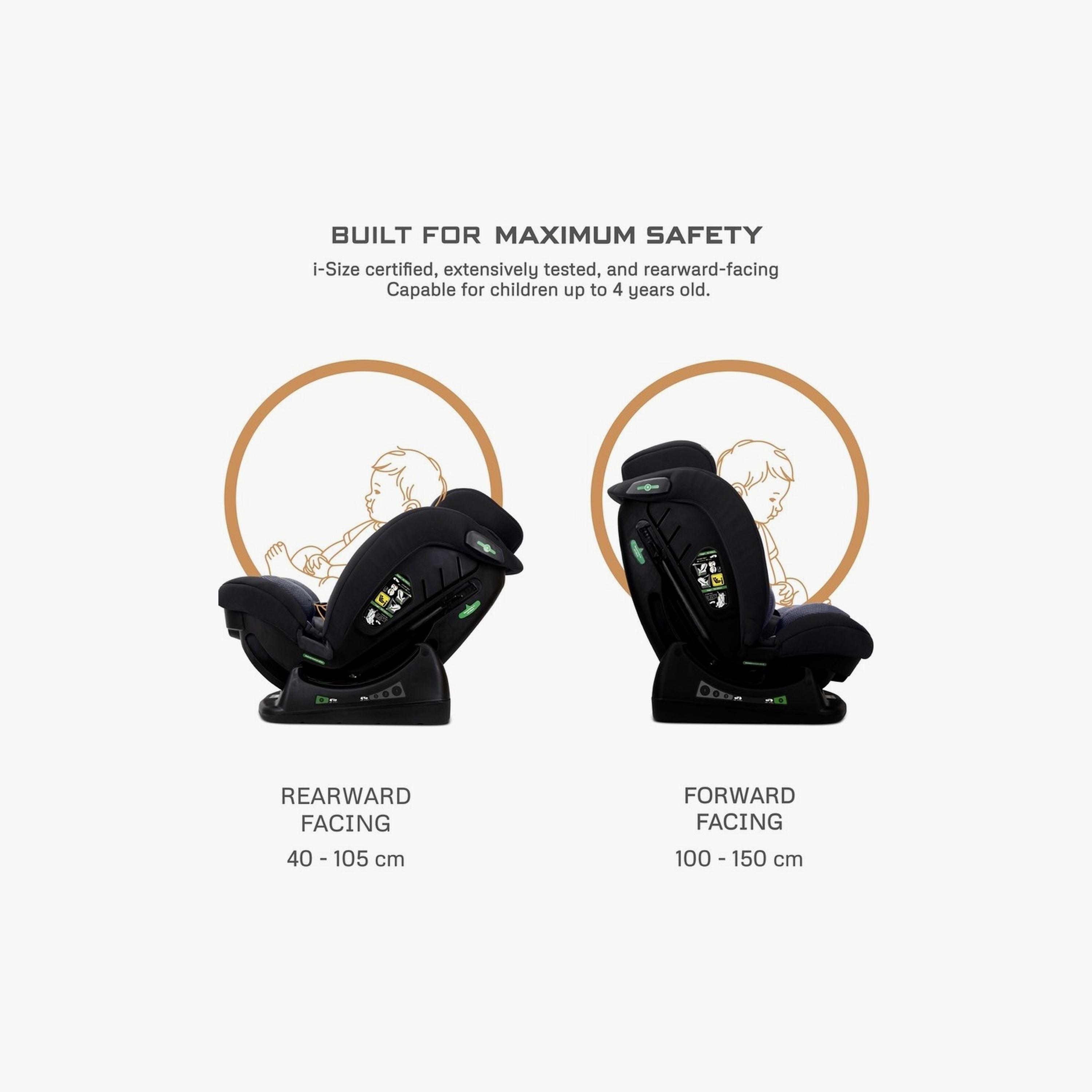 Neobreez I-Eroca All-In-One Convertible Travel Car Seat, Up To 36Kg-baby-gear-carseats-image-9
