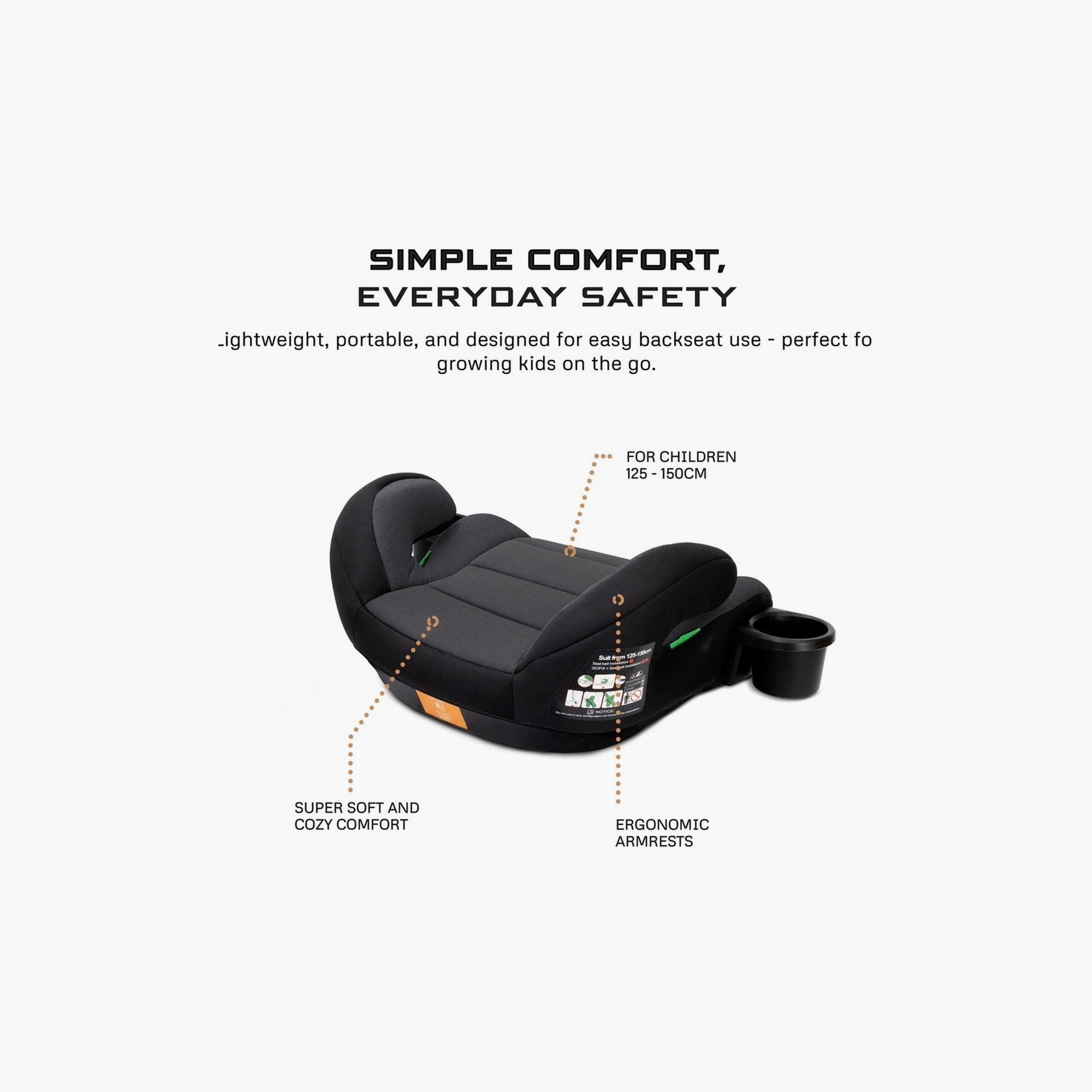 Neobreez I-Fira Backless Booster Car Seat, Up To 36Kg-baby-gear-carseats-image-2