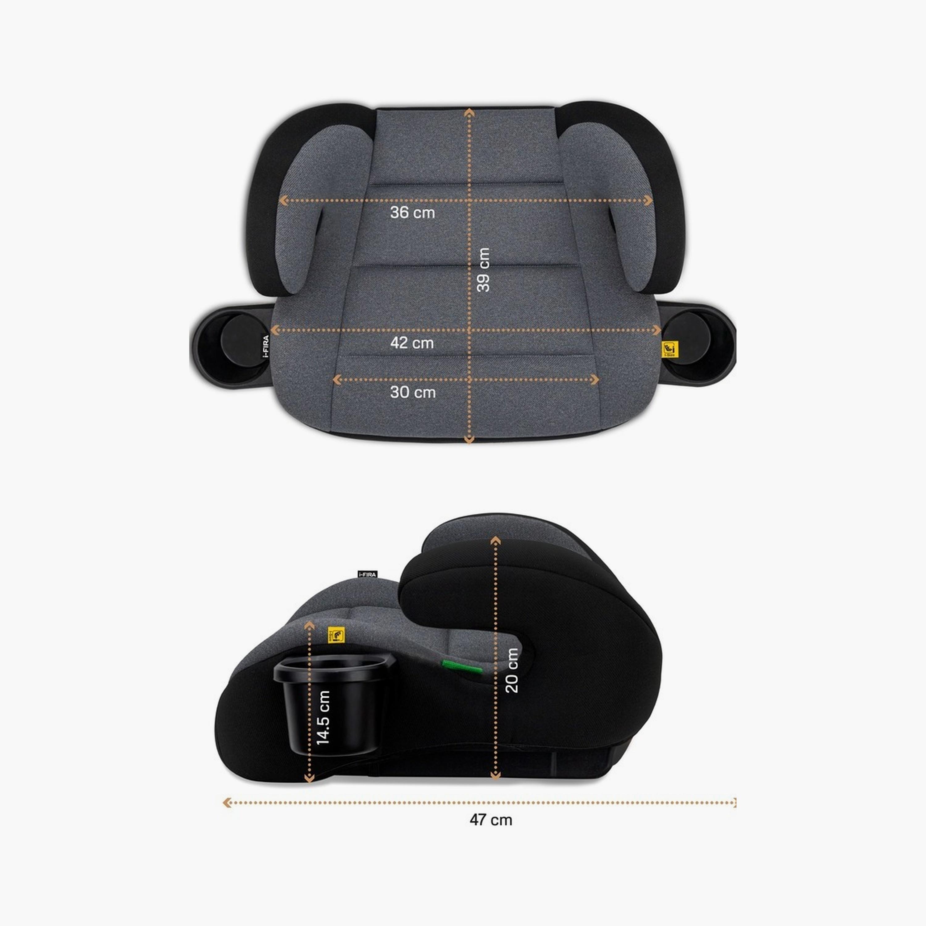 Neobreez I-Fira Backless Booster Car Seat, Up To 36Kg-baby-gear-carseats-image-4