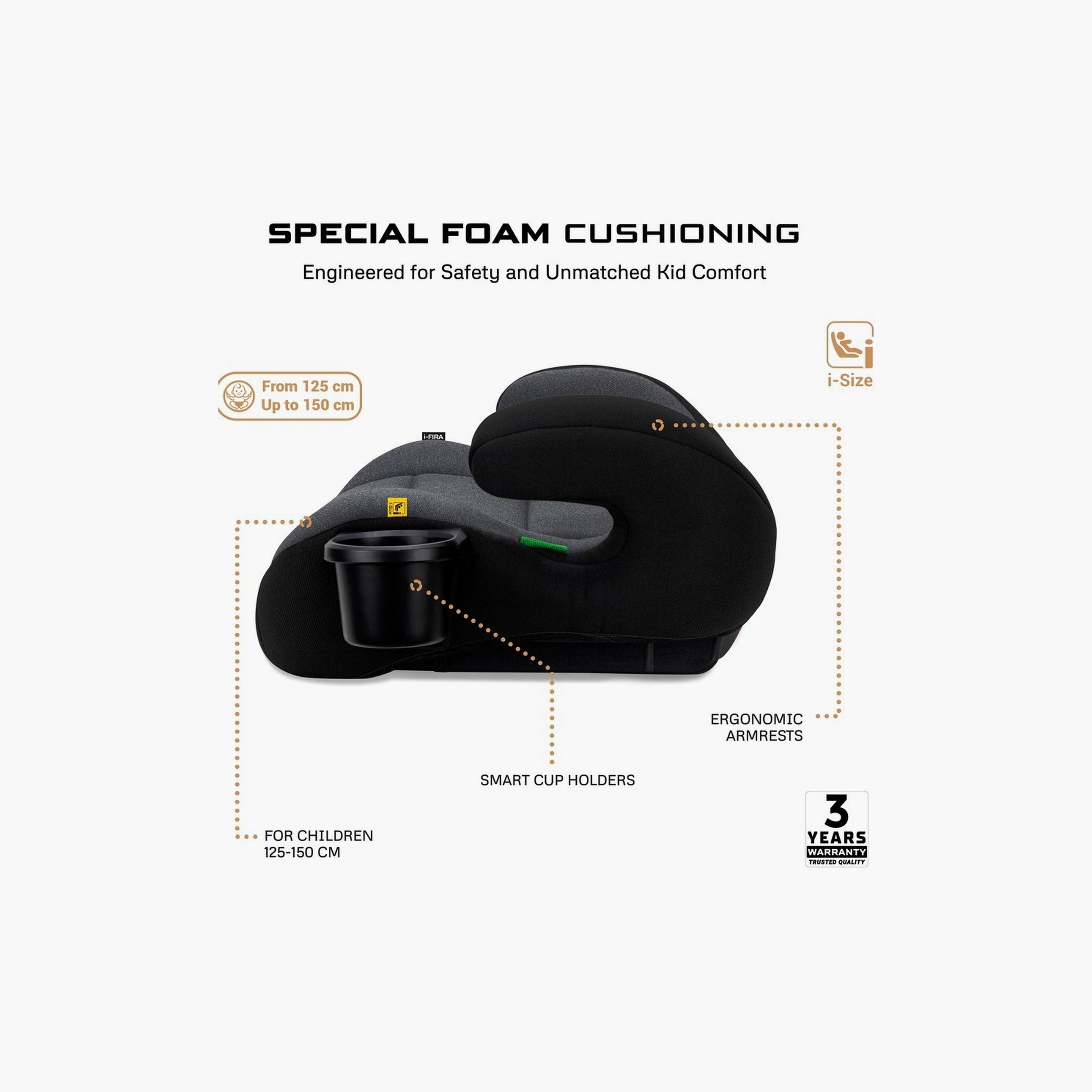 Neobreez I-Fira Backless Booster Car Seat, Up To 36Kg-baby-gear-carseats-image-7
