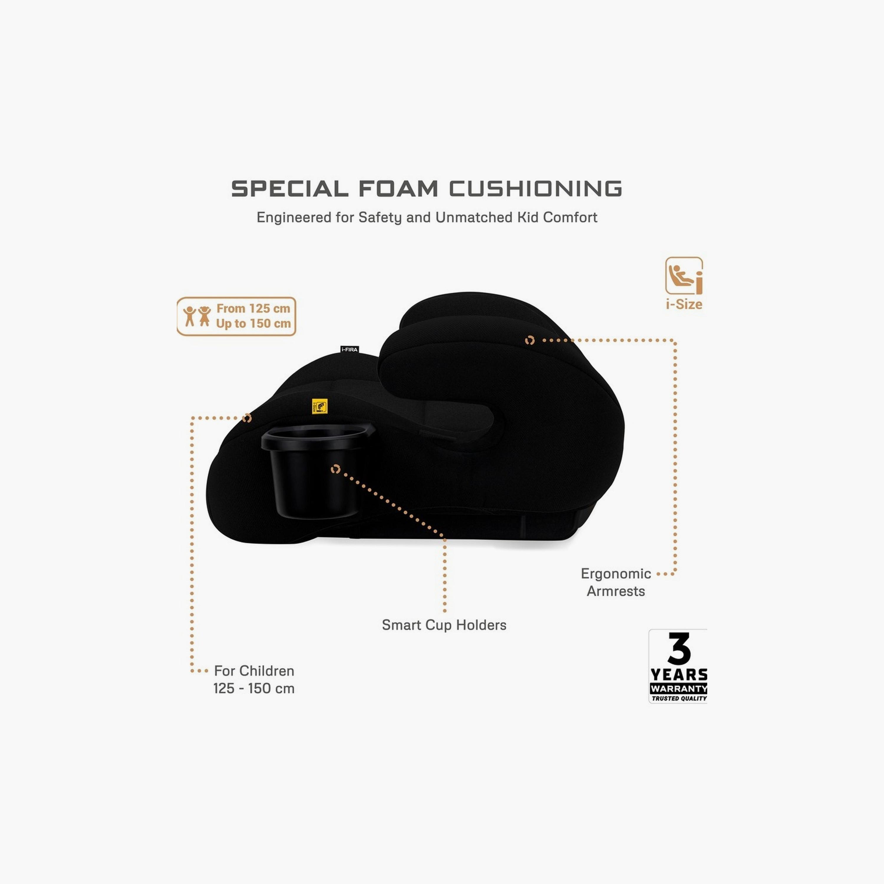 Neobreez I-Fira Backless Booster Car Seat, Up To 36Kg-baby-gear-carseats-image-6
