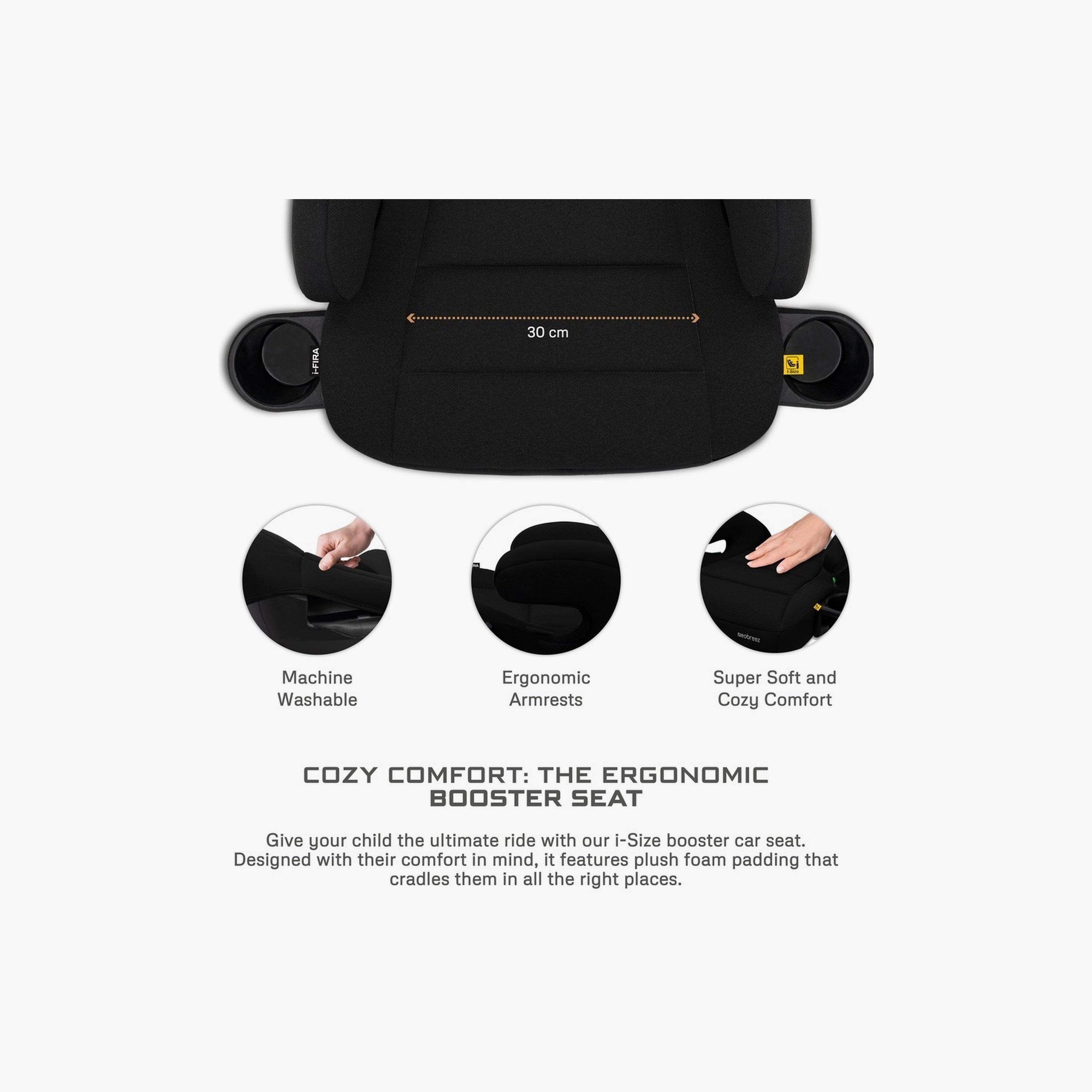 Neobreez I-Fira Backless Booster Car Seat, Up To 36Kg-baby-gear-carseats-image-7