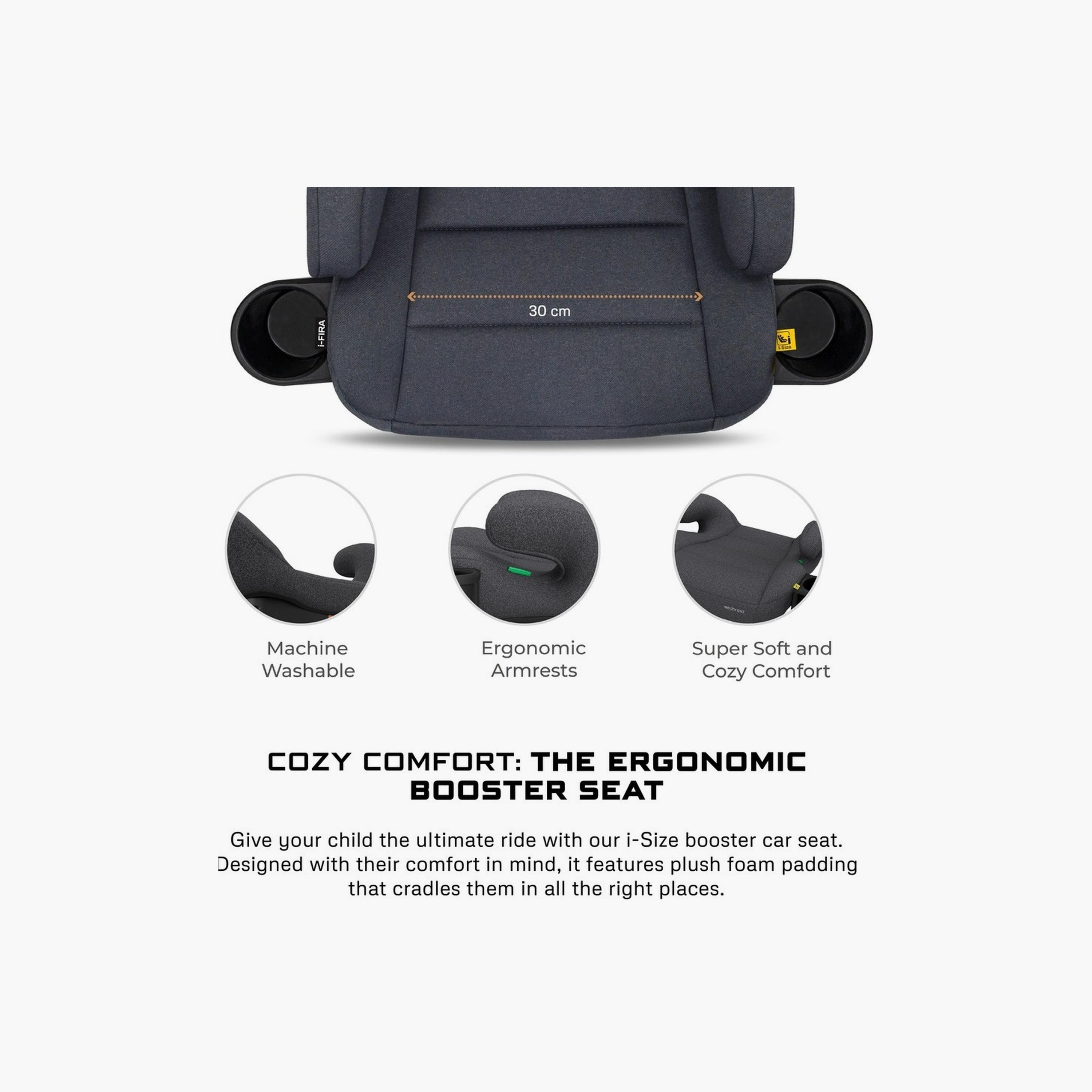 Neobreez I-Fira Backless Booster Car Seat, Up To 36Kg-baby-gear-carseats-image-8