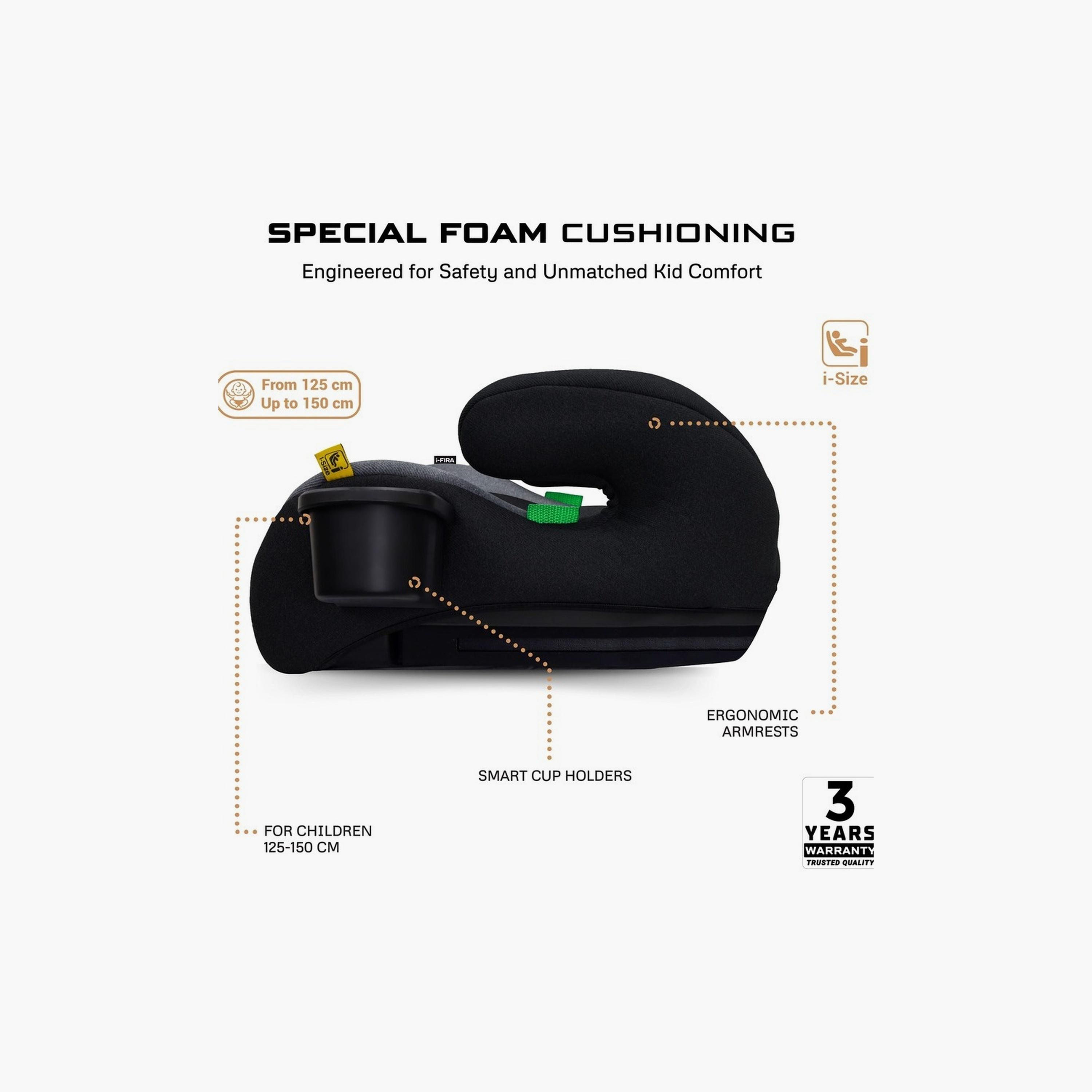 Neobreez I-Fira Backless Booster Car Seat, Up To 36Kg-baby-gear-carseats-image-7