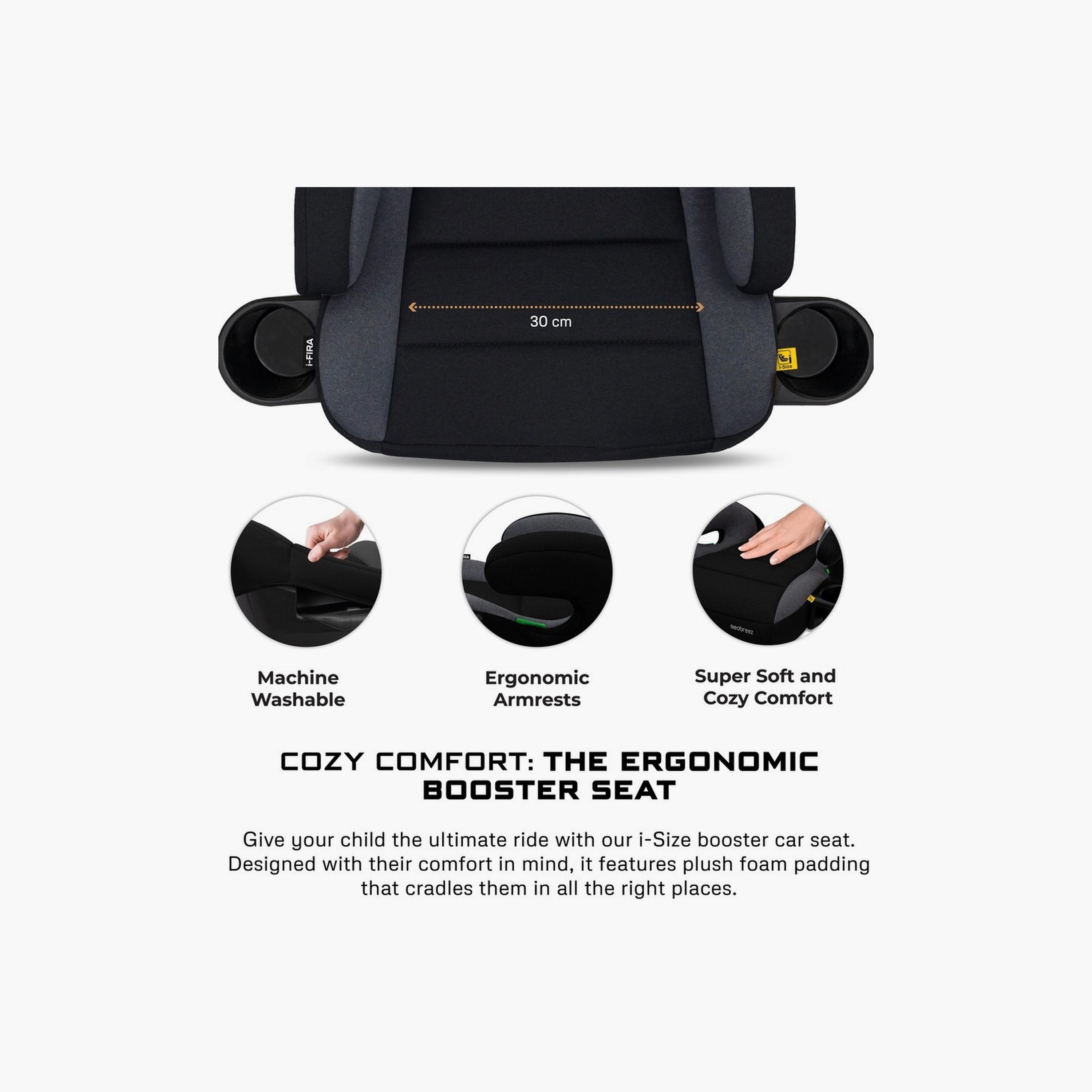 Neobreez I-Fira Backless Booster Car Seat, Up To 36Kg-baby-gear-carseats-image-8