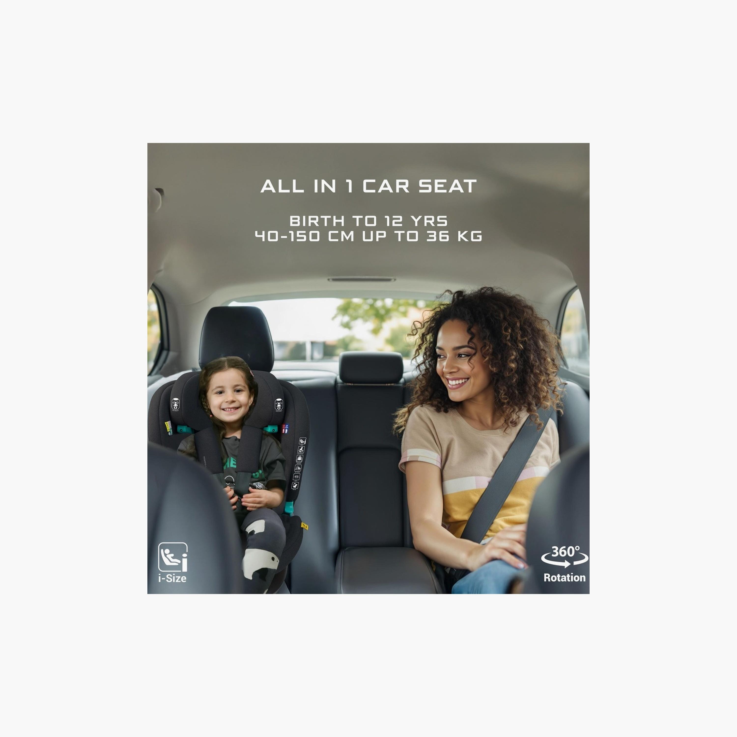Neobreez I-Guardia 360° Isofix Baby Car Seat, Up To 36Kg-baby-gear-carseats-image-2