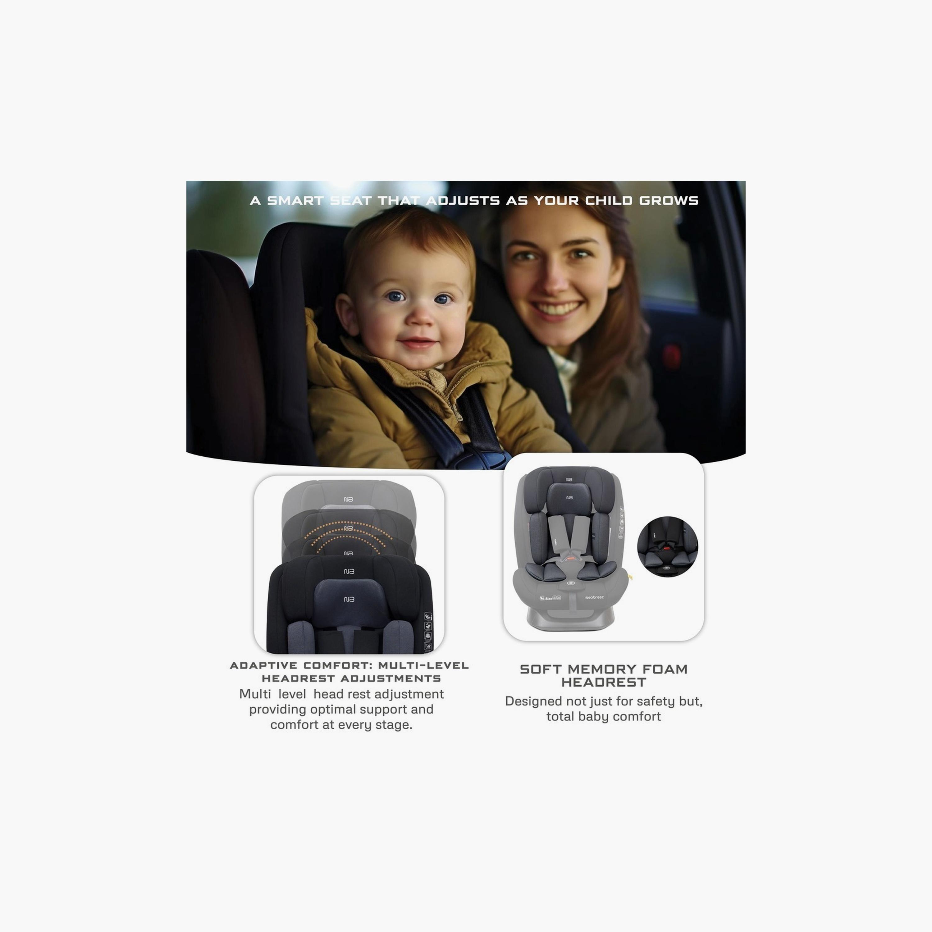 Neobreez I-Hepta All-In-1 Convertible Travel Car Seat, Up To 36Kg-baby-gear-carseats-image-12