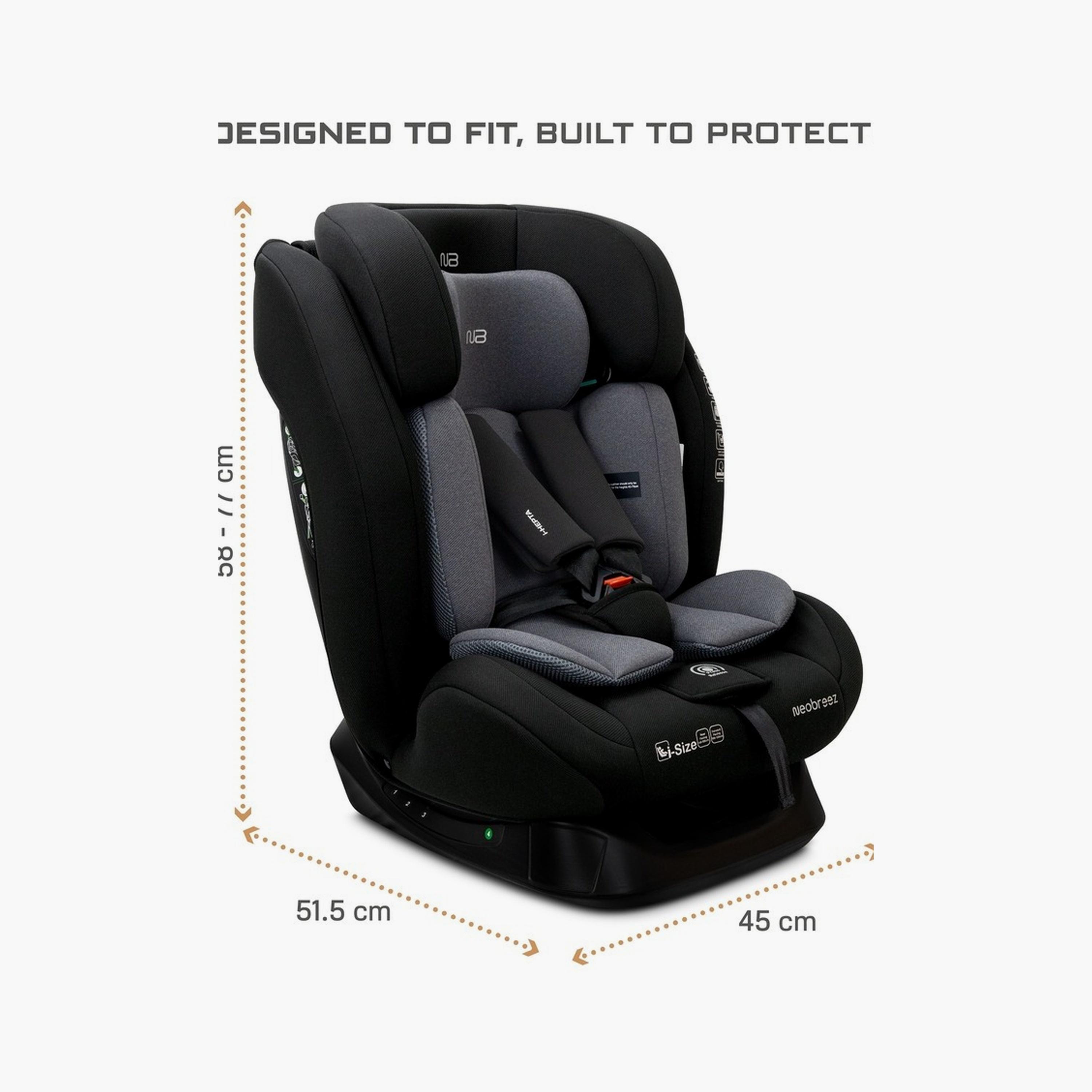 Neobreez I-Hepta All-In-1 Convertible Travel Car Seat, Up To 36Kg-baby-gear-carseats-image-2
