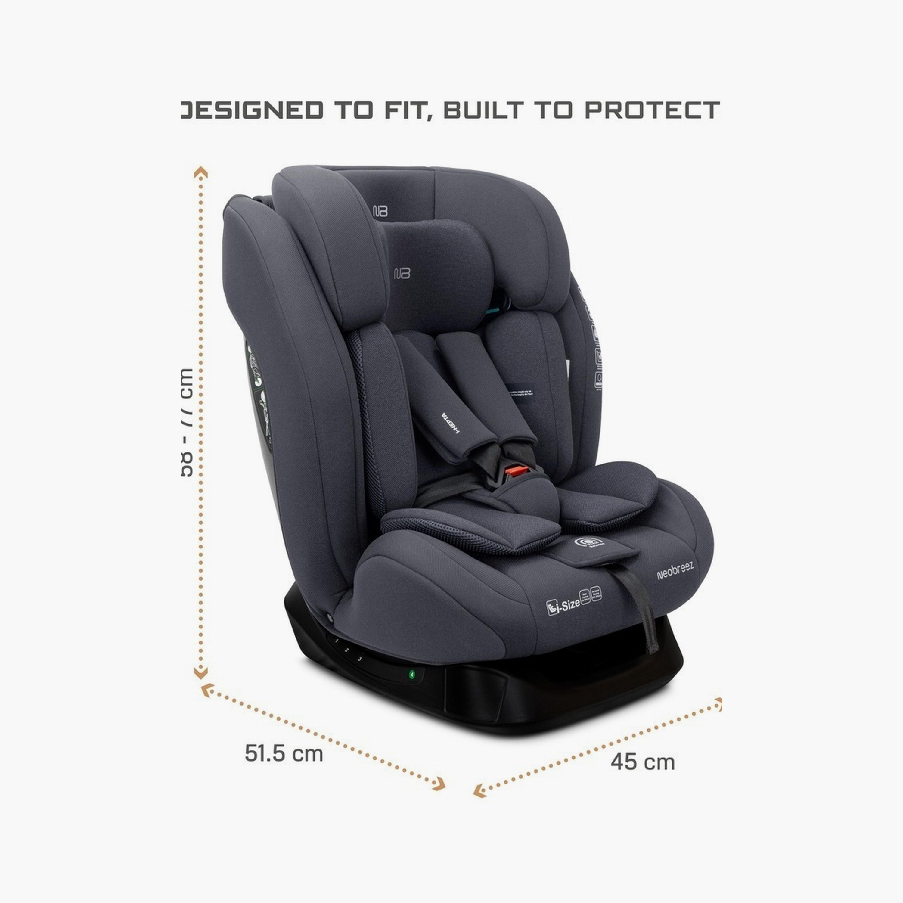 Neobreez I-Hepta All-In-1 Convertible Travel Car Seat, Up To 36Kg-baby-gear-carseats-image-2