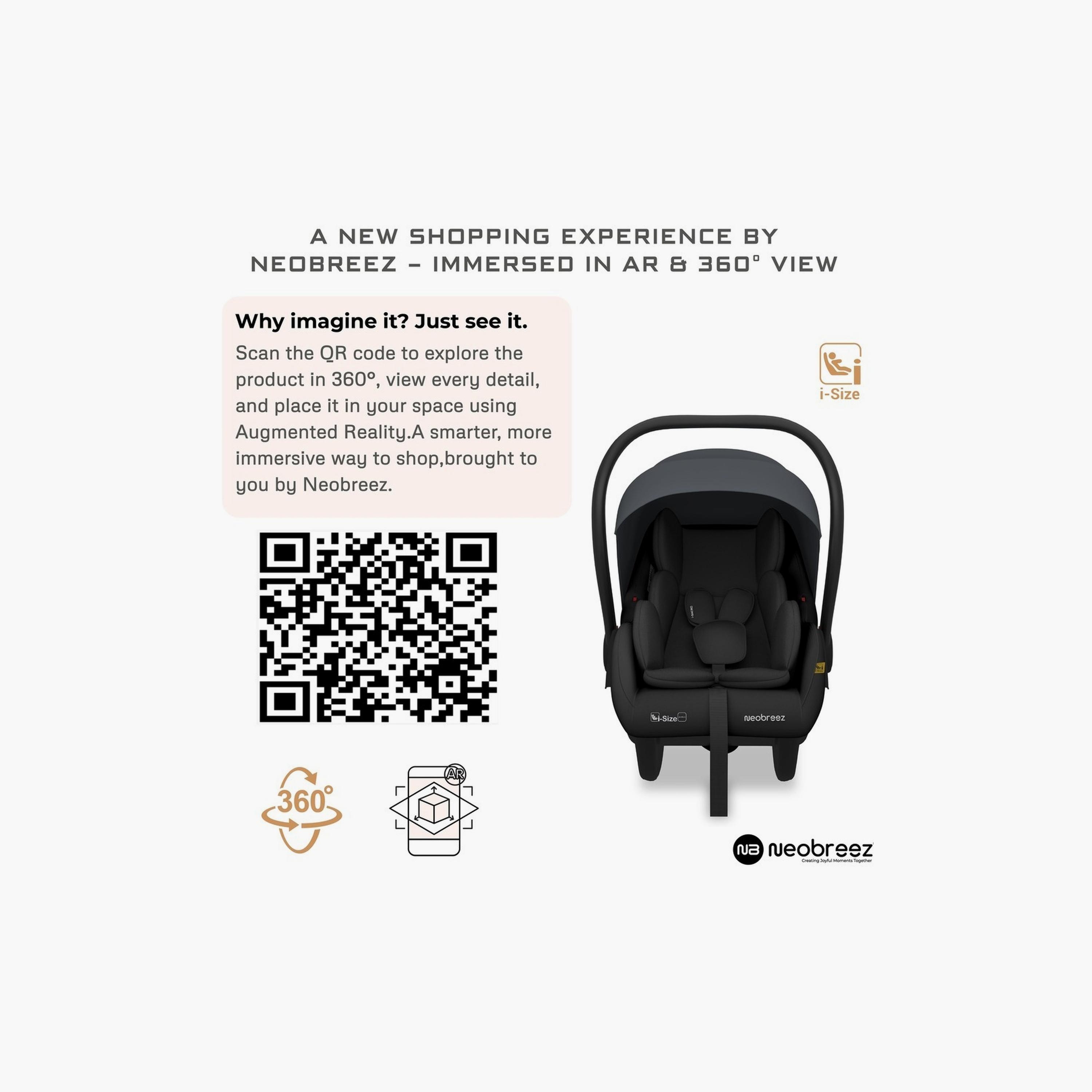 Neobreez I-Sacro I-Size Infant Portable Car Seat,Up To 13Kg-baby-gear-carseats-image-5