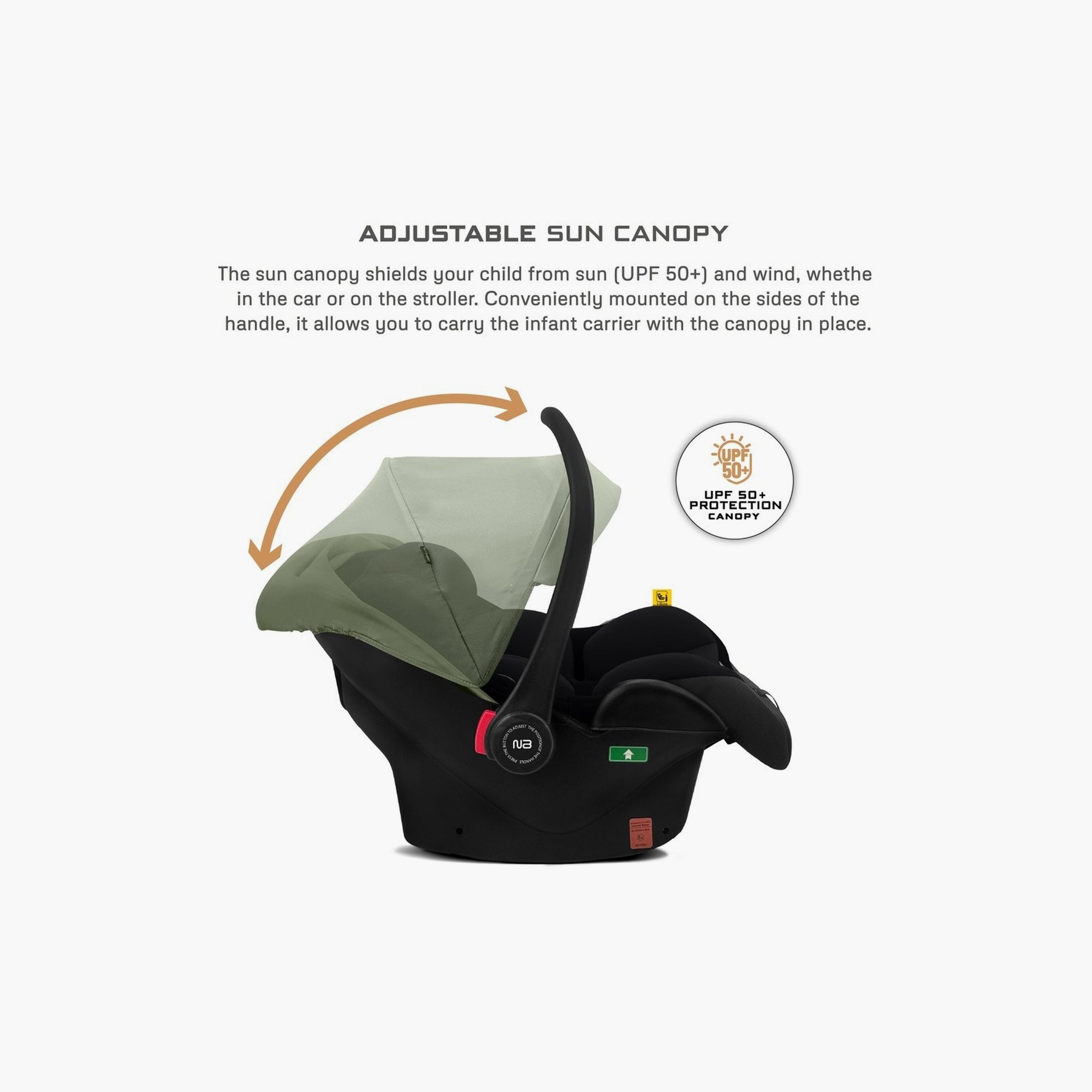 Neobreez I-Sacro I-Size Infant Portable Car Seat,Up To 13Kg-baby-gear-carseats-image-2