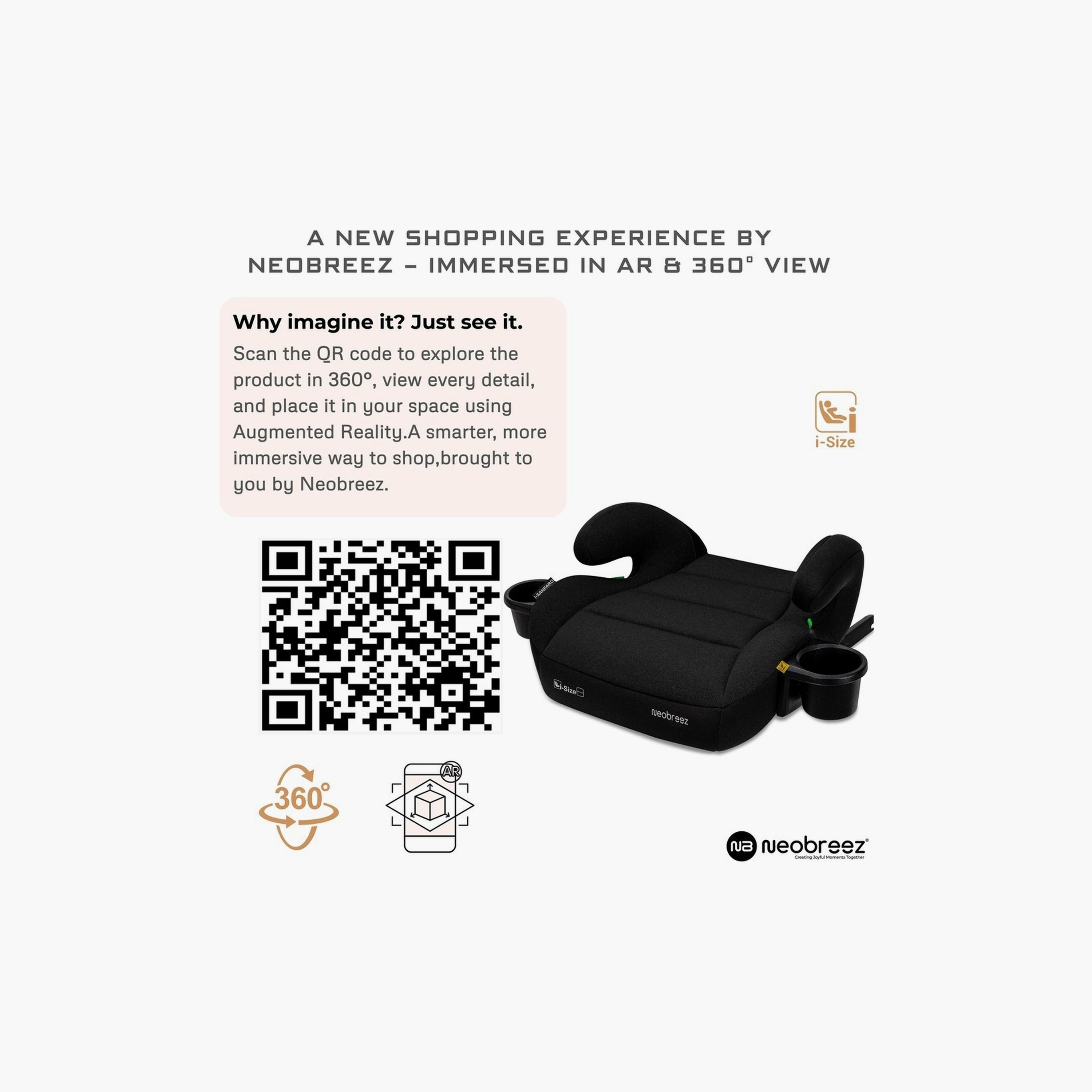 Neobreez I-Fira Backless Booster Car Seat, Up To 36Kg-baby-gear-carseats-image-5