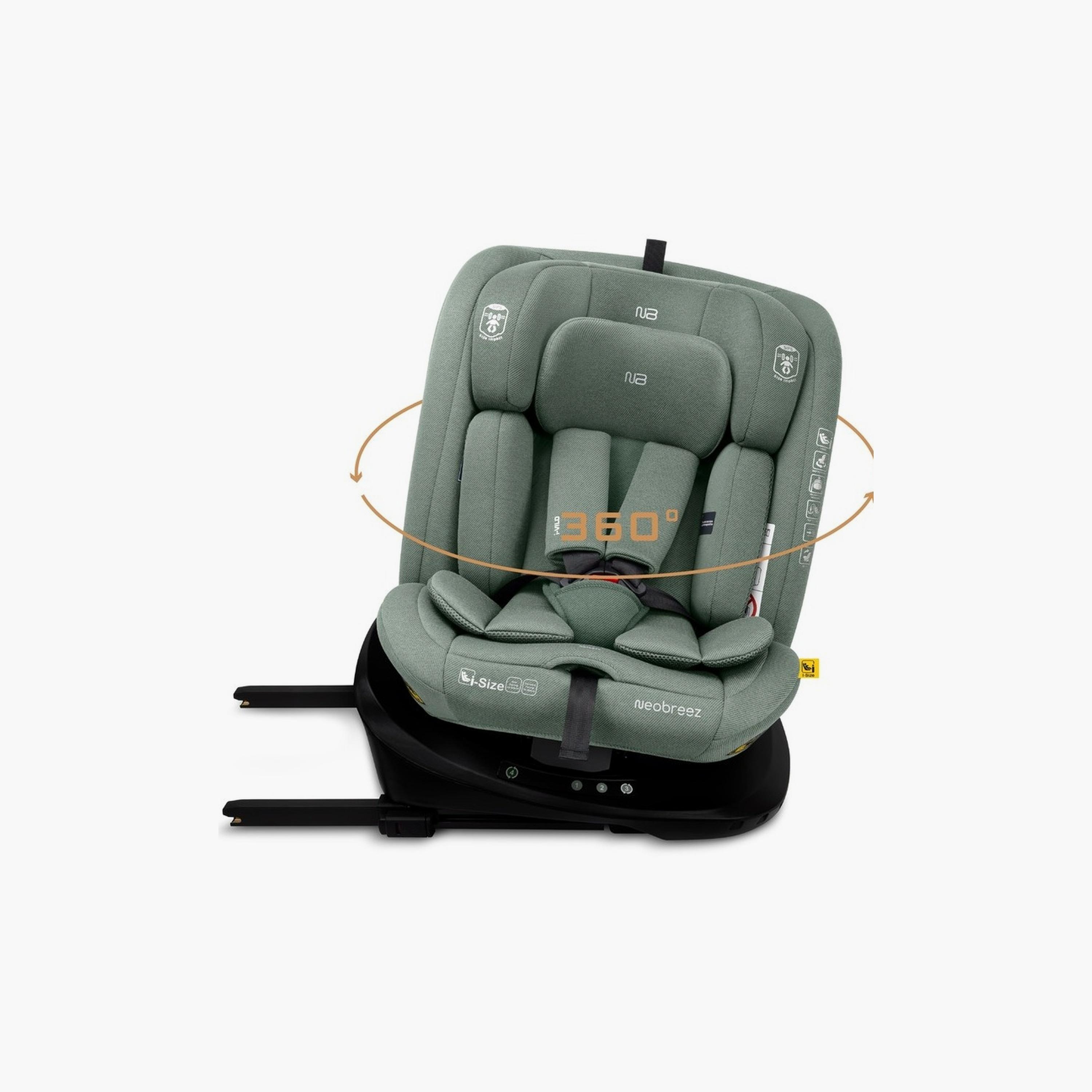 Neobreez I-Vilo 360° Isofix Rotatable All-In-1 Toddler Car Seat, Up To 36Kg-baby-gear-carseats-image-1