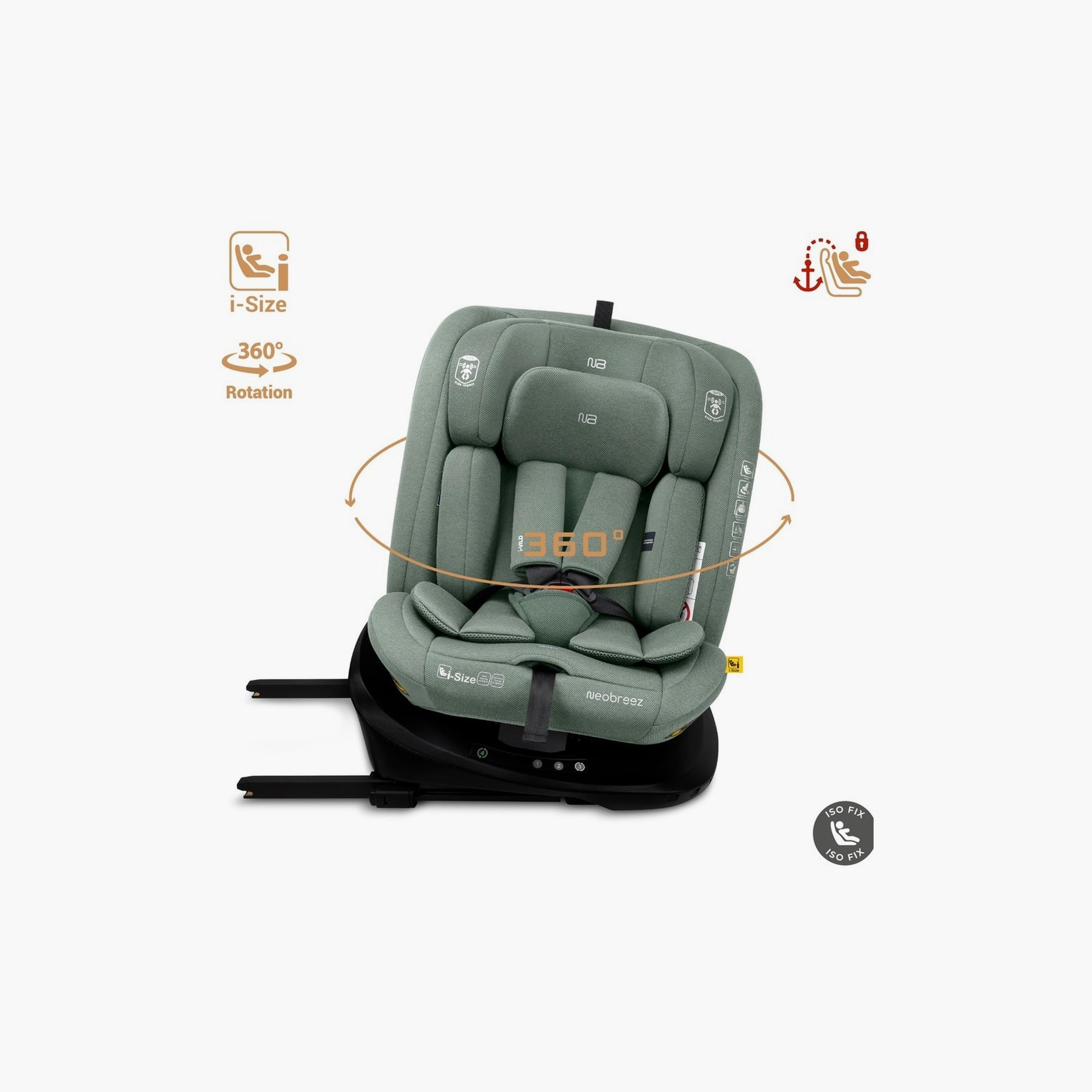 Neobreez I-Vilo 360° Isofix Rotatable All-In-1 Toddler Car Seat, Up To 36Kg-baby-gear-carseats-image-10