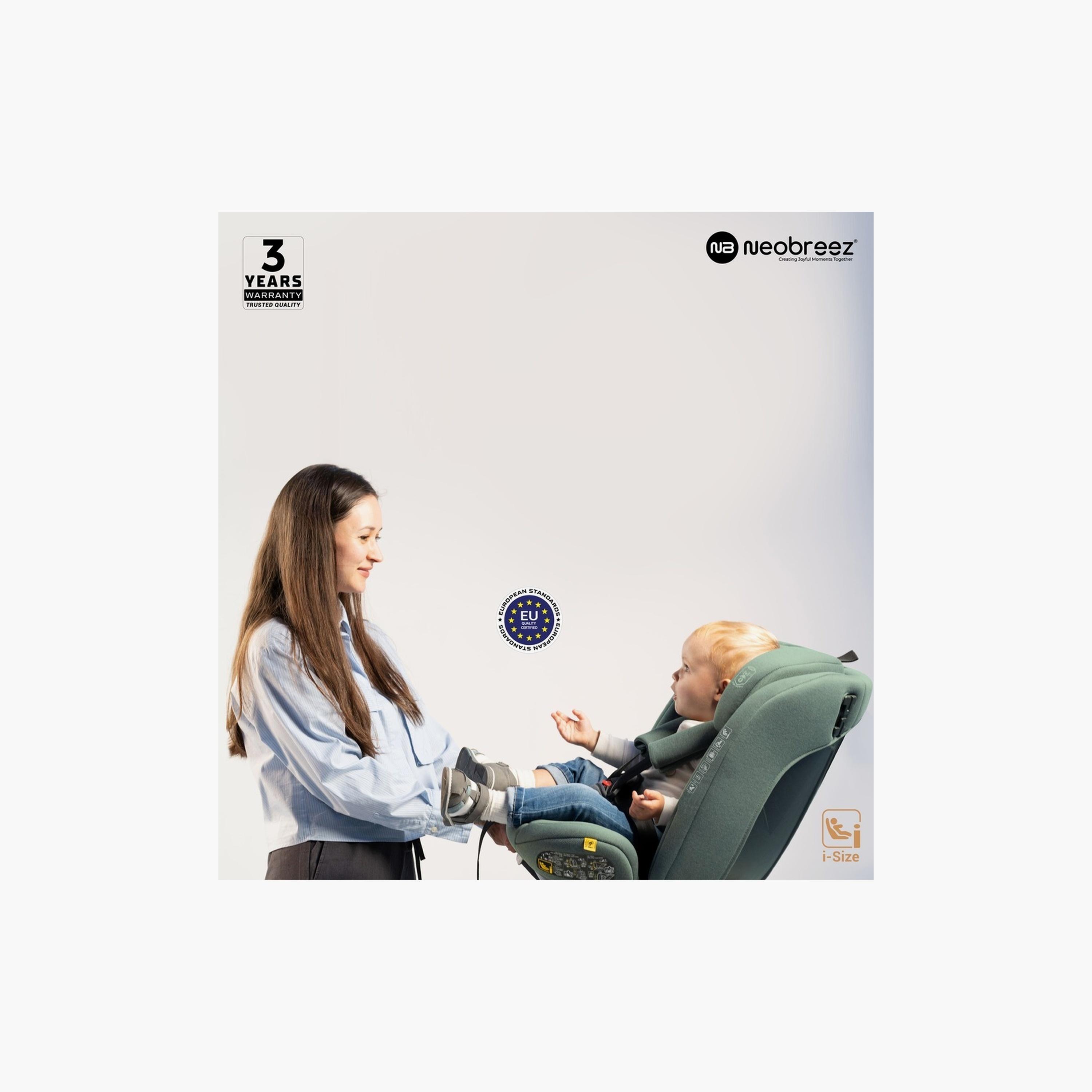 Neobreez I-Vilo 360° Isofix Rotatable All-In-1 Toddler Car Seat, Up To 36Kg-baby-gear-carseats-image-11