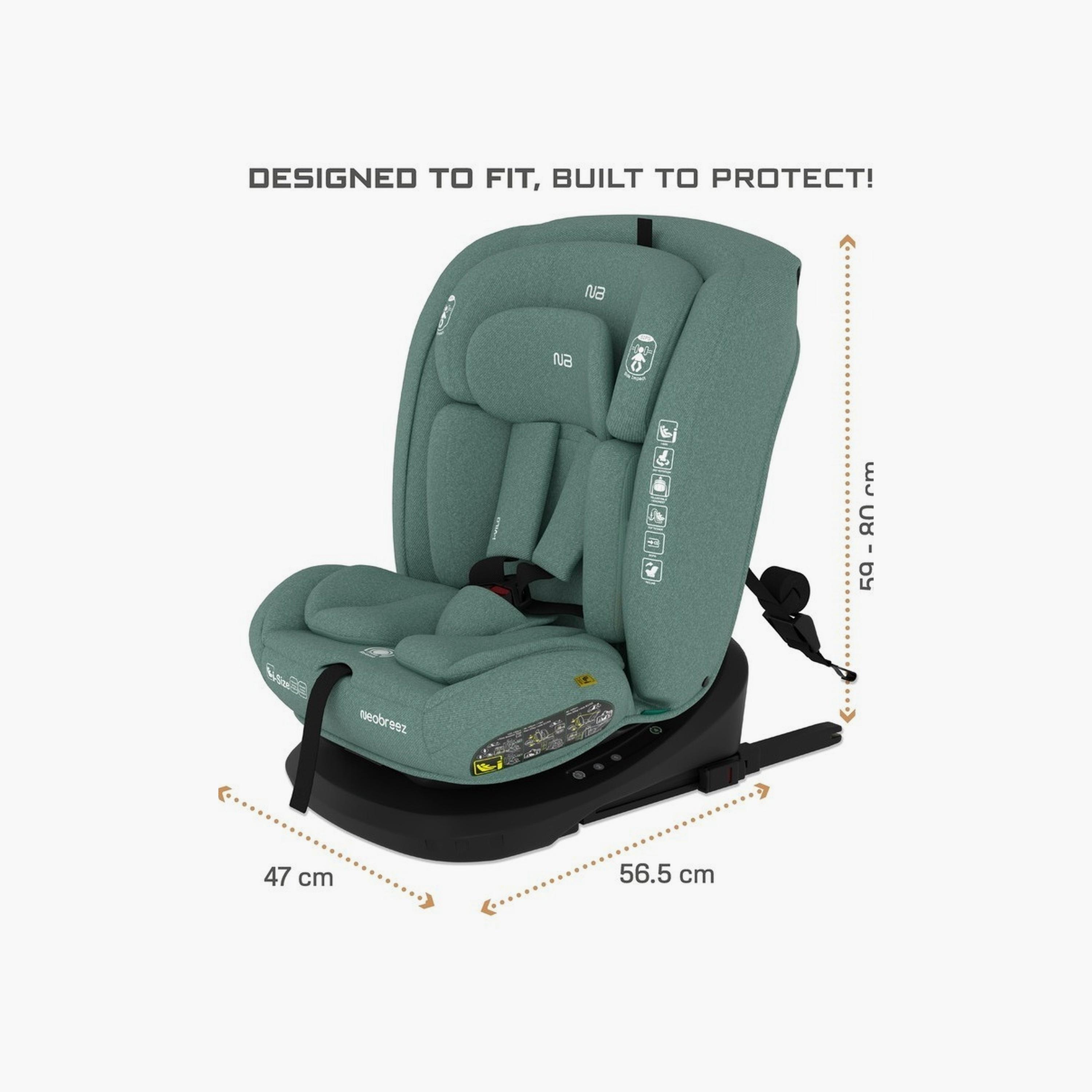 Neobreez I-Vilo 360° Isofix Rotatable All-In-1 Toddler Car Seat, Up To 36Kg-baby-gear-carseats-image-5