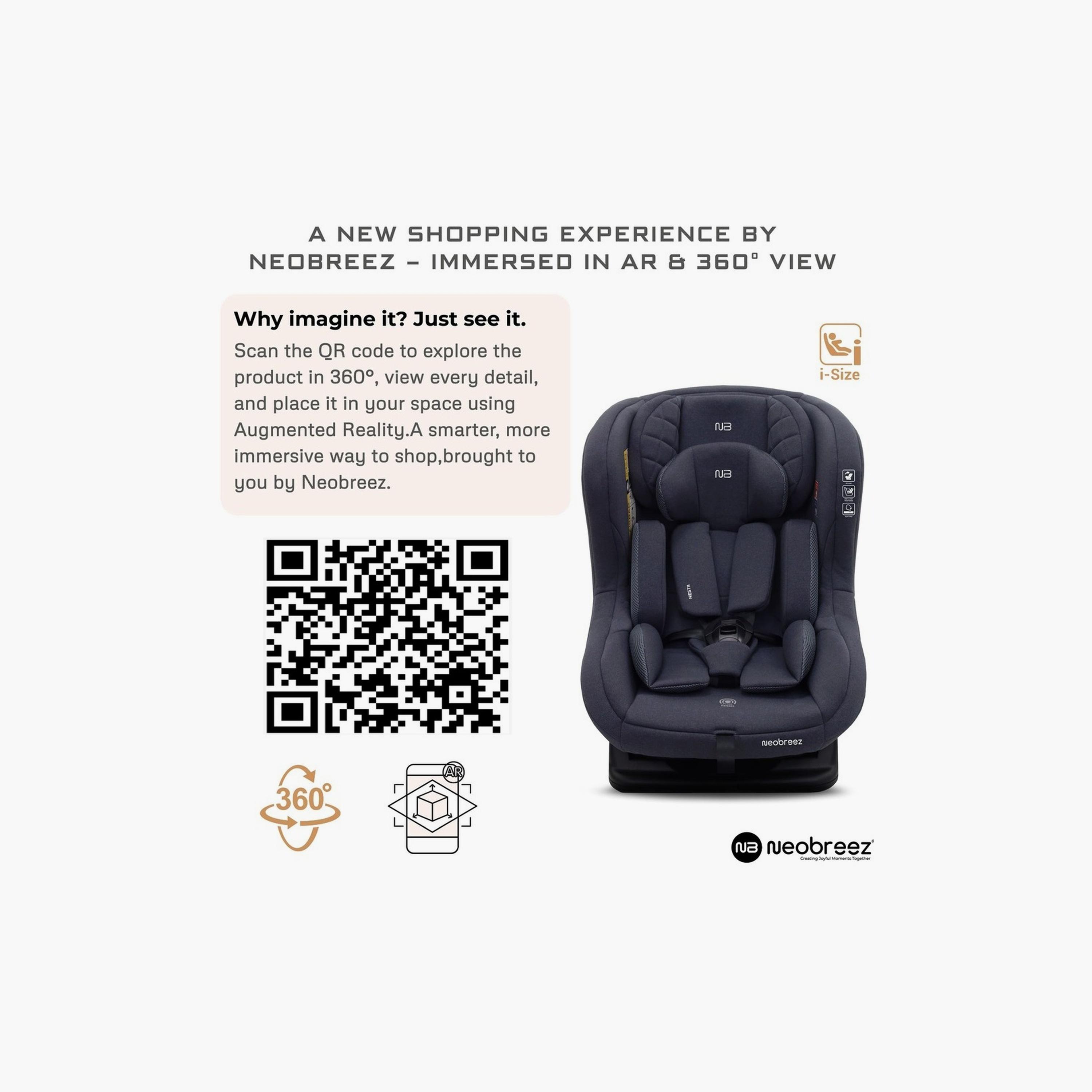 Neobreez Nestii 2-In-1 Convertible Car Seat, Up To 18Kg-baby-gear-carseats-image-5