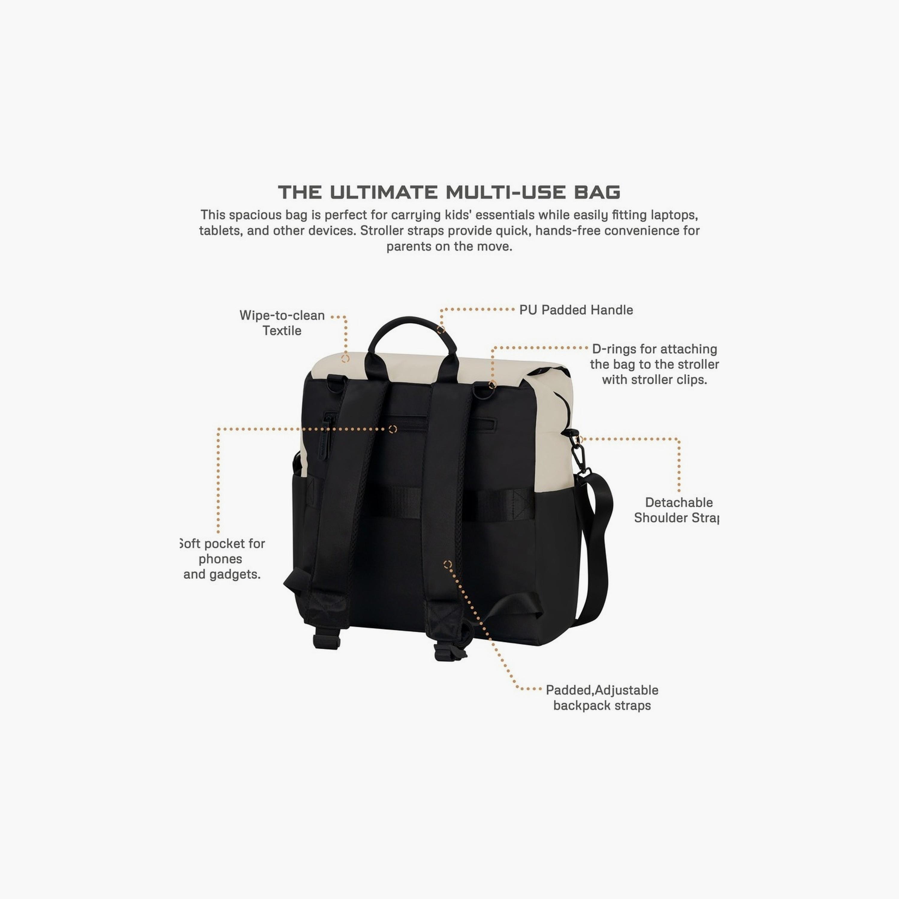 Neobreez Nixe Baby Diaper Changing Bag With Changing Mat-baby-diapering-diaperbags-image-12