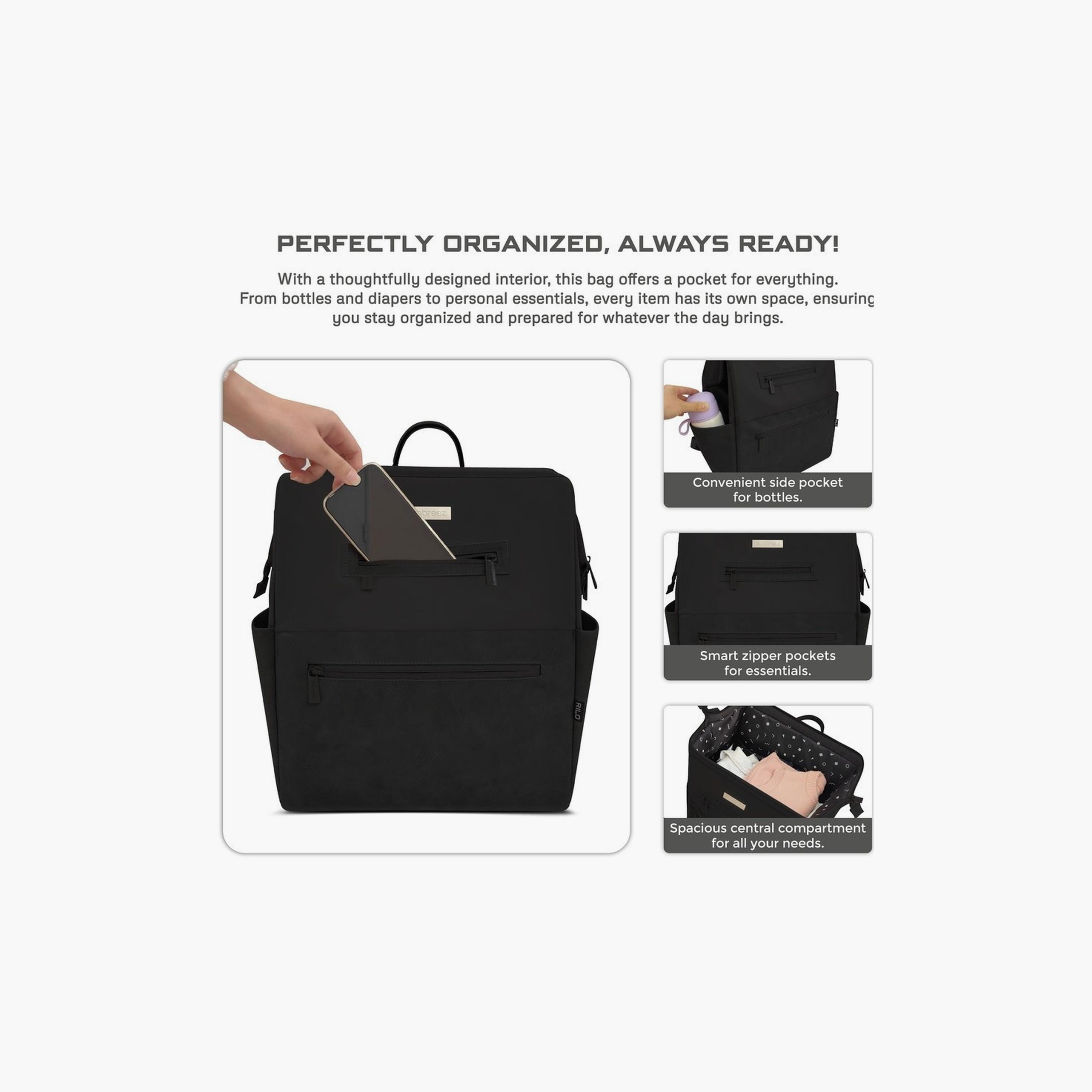 Neobreez Rilo 7-Piece Multifunction Waterproof Diaper Bag-baby-diapering-diaperbags-image-2
