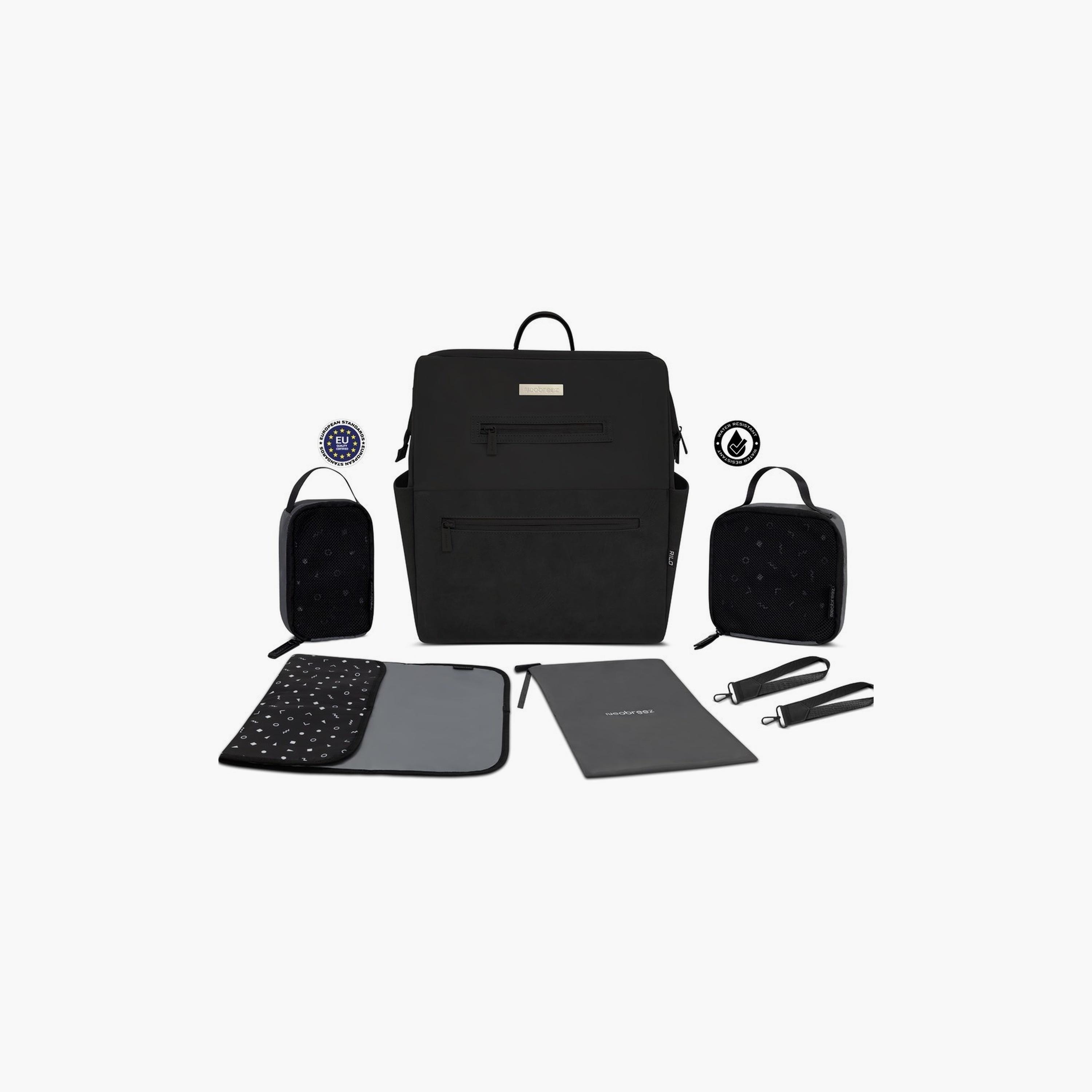 Neobreez Rilo 7-Piece Multifunction Waterproof Diaper Bag-baby-diapering-diaperbags-image-6