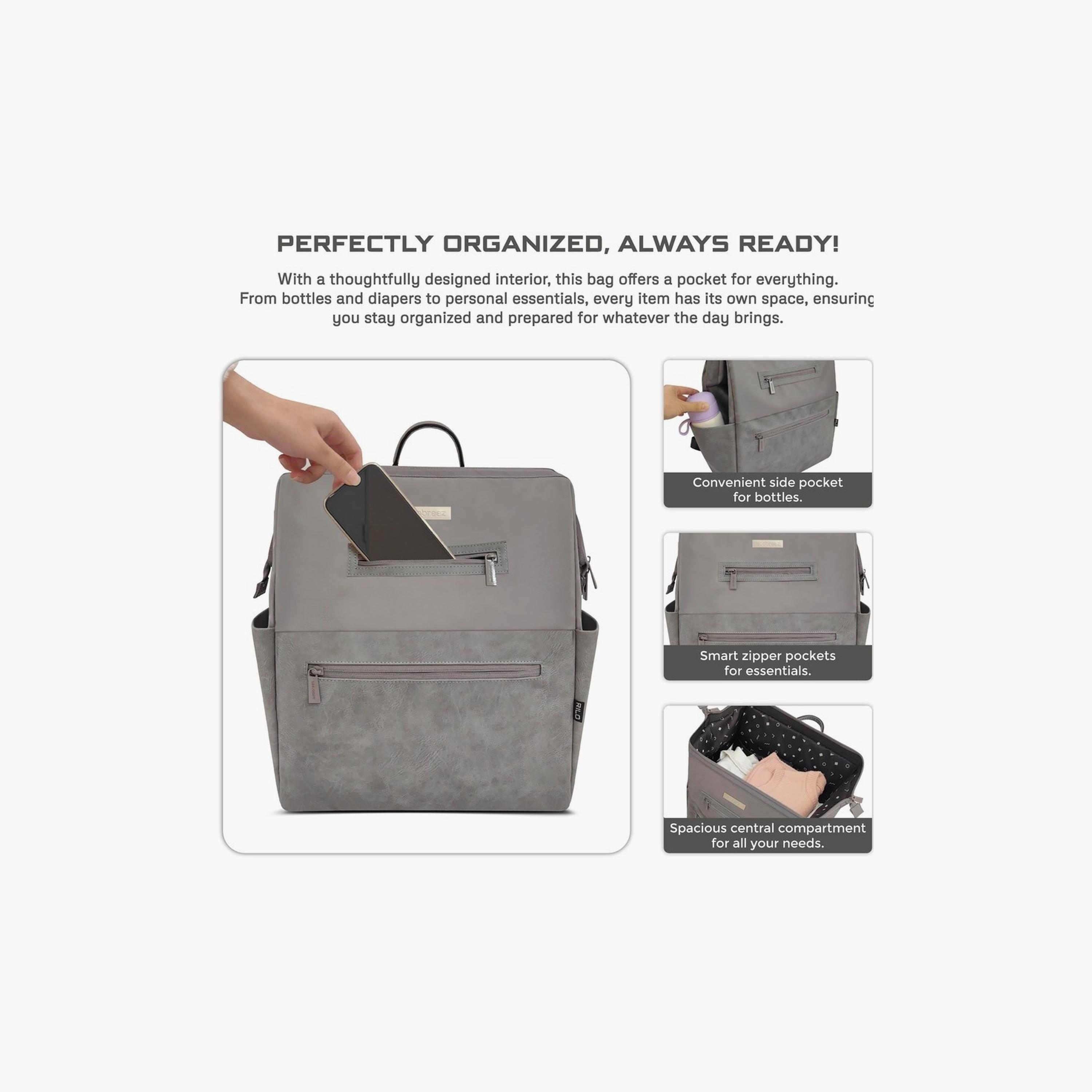 Neobreez Rilo 7-Piece Multifunction Waterproof Diaper Bag-baby-diapering-diaperbags-image-3