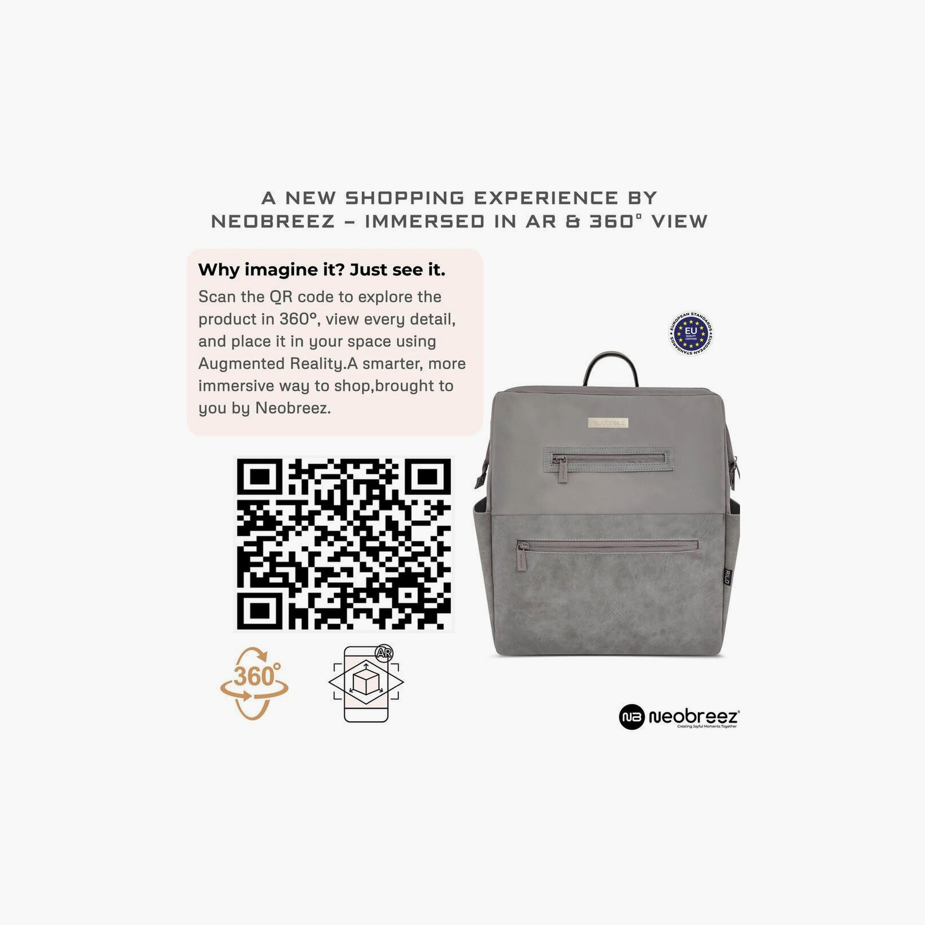 Neobreez Rilo 7-Piece Multifunction Waterproof Diaper Bag-baby-diapering-diaperbags-image-6