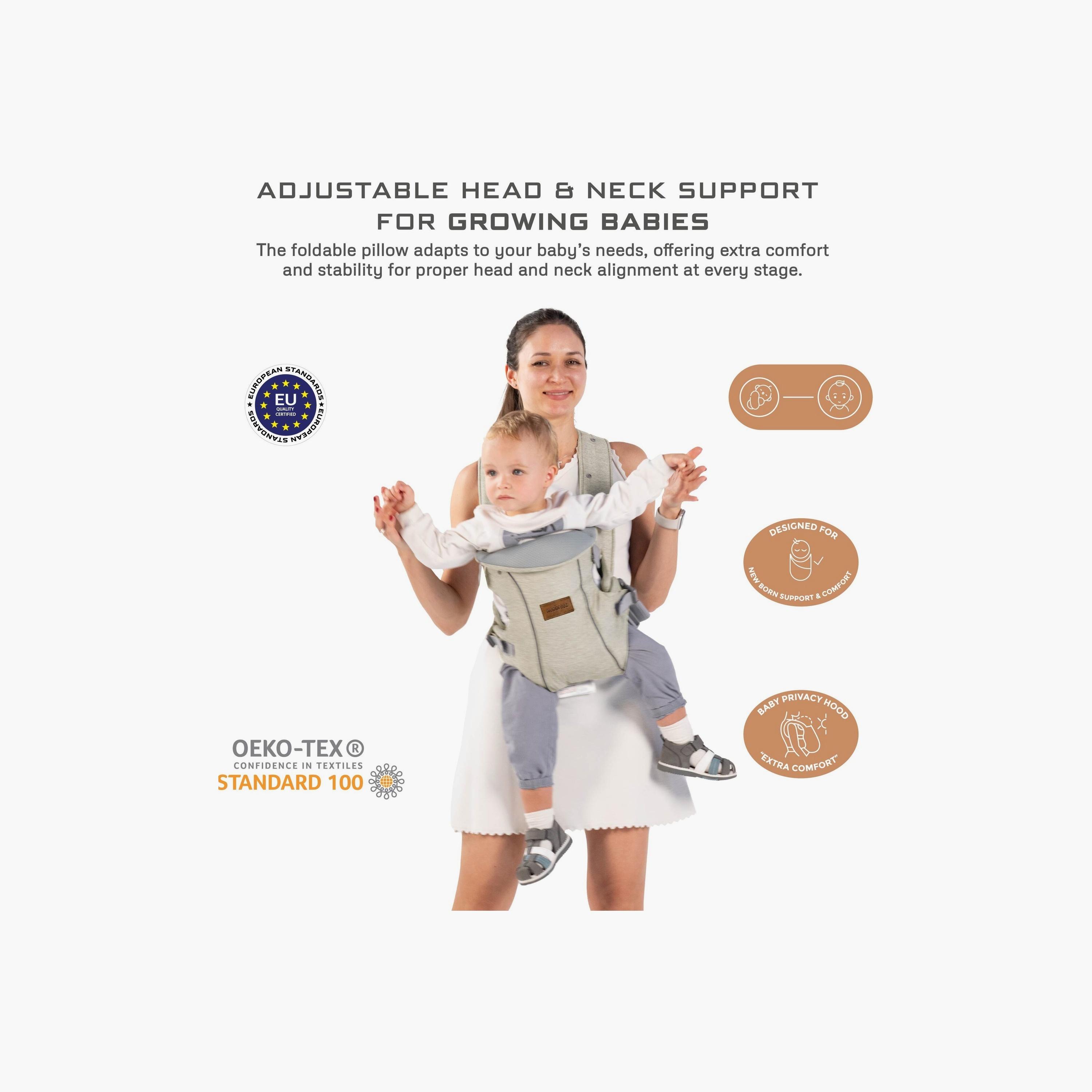 Neobreez Atlix 3-In-1 Convertible Adjustable Baby Carrier, Up To 15Kg-baby-gear-babycarriers-image-11